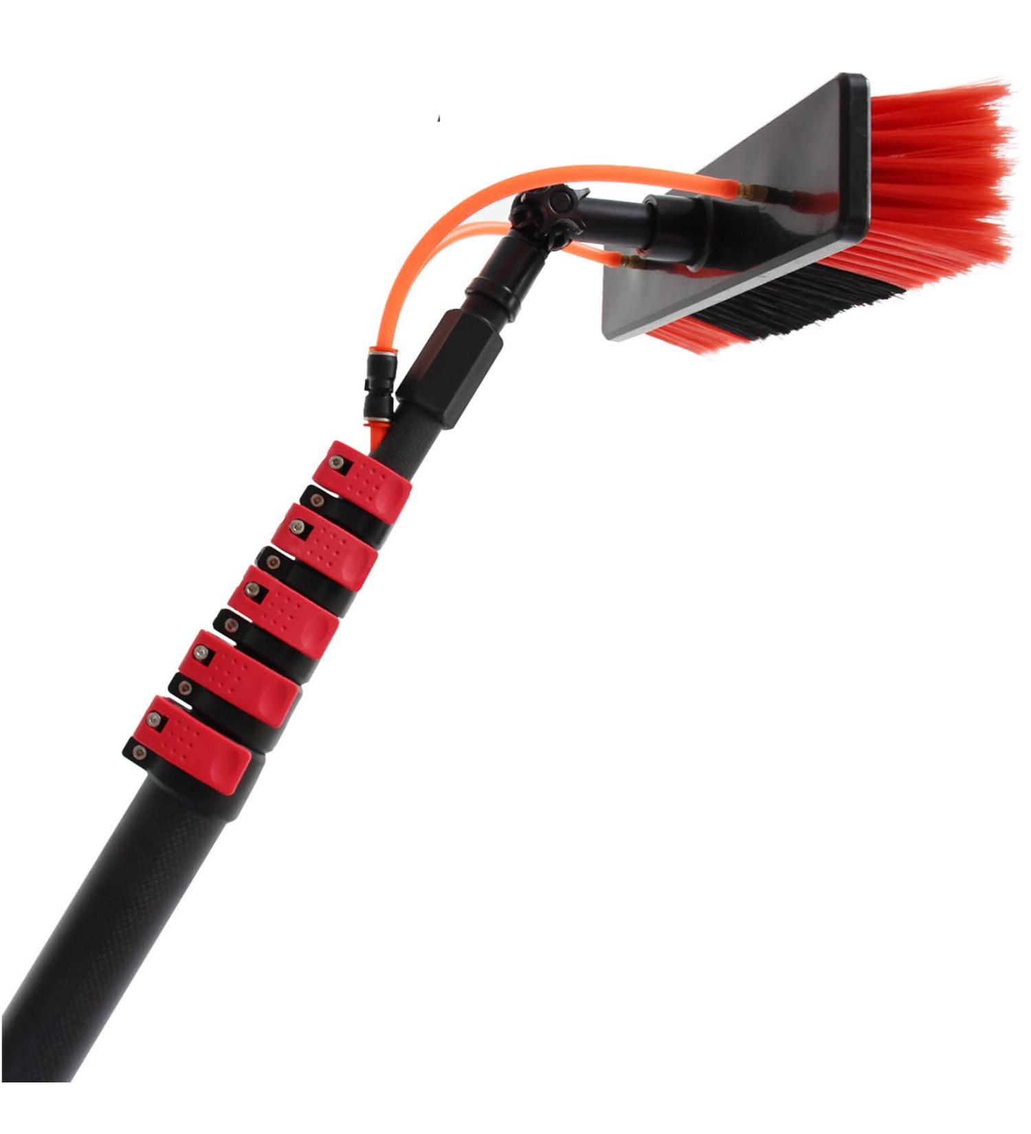 Telesbrush/Window Cleaning Brush/Window Cleaning Pole/Extendable Conservatory Roof Cleaner/Photovoltaic Panel Cleaning/12Ft/3.6M 55cm Brush Head 11M/36FT - Buy Online on SooperMarket.com