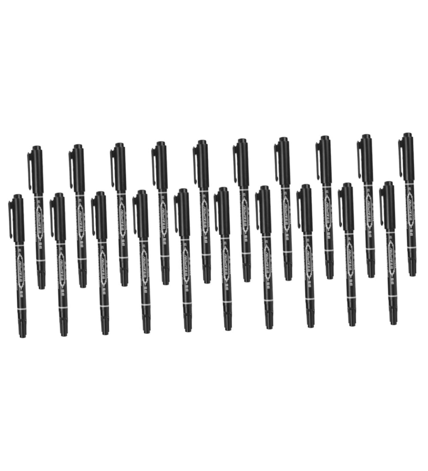NOLITOY 20 Pcs Eyebrow Marker Pen Cosmetic Liner Pen Marker Pens Plastic Make up Drawing Tool - Buy Online on SooperMarket.com