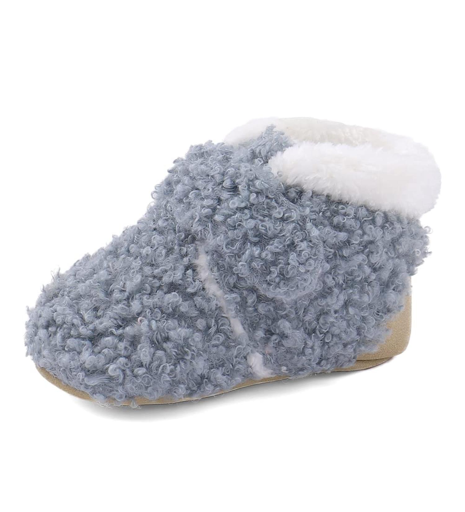 Cheerful Mario Baby Winter Home Slippers First Walking Shoes - Unisex Pram Shoes - Buy Online on SooperMarket.com