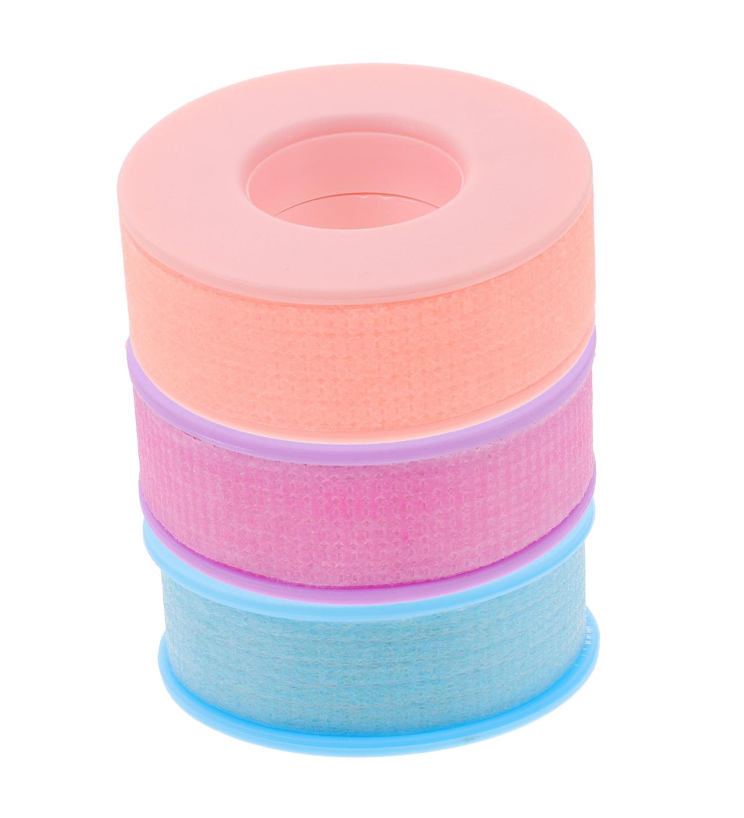 Angoily Eyelash Tape 3 Rolls Fabric Adhesive for Extensions & Eyeshadow | Breathable Non-Woven Eyelash Extension Tools - Buy Online on SooperMarket.com