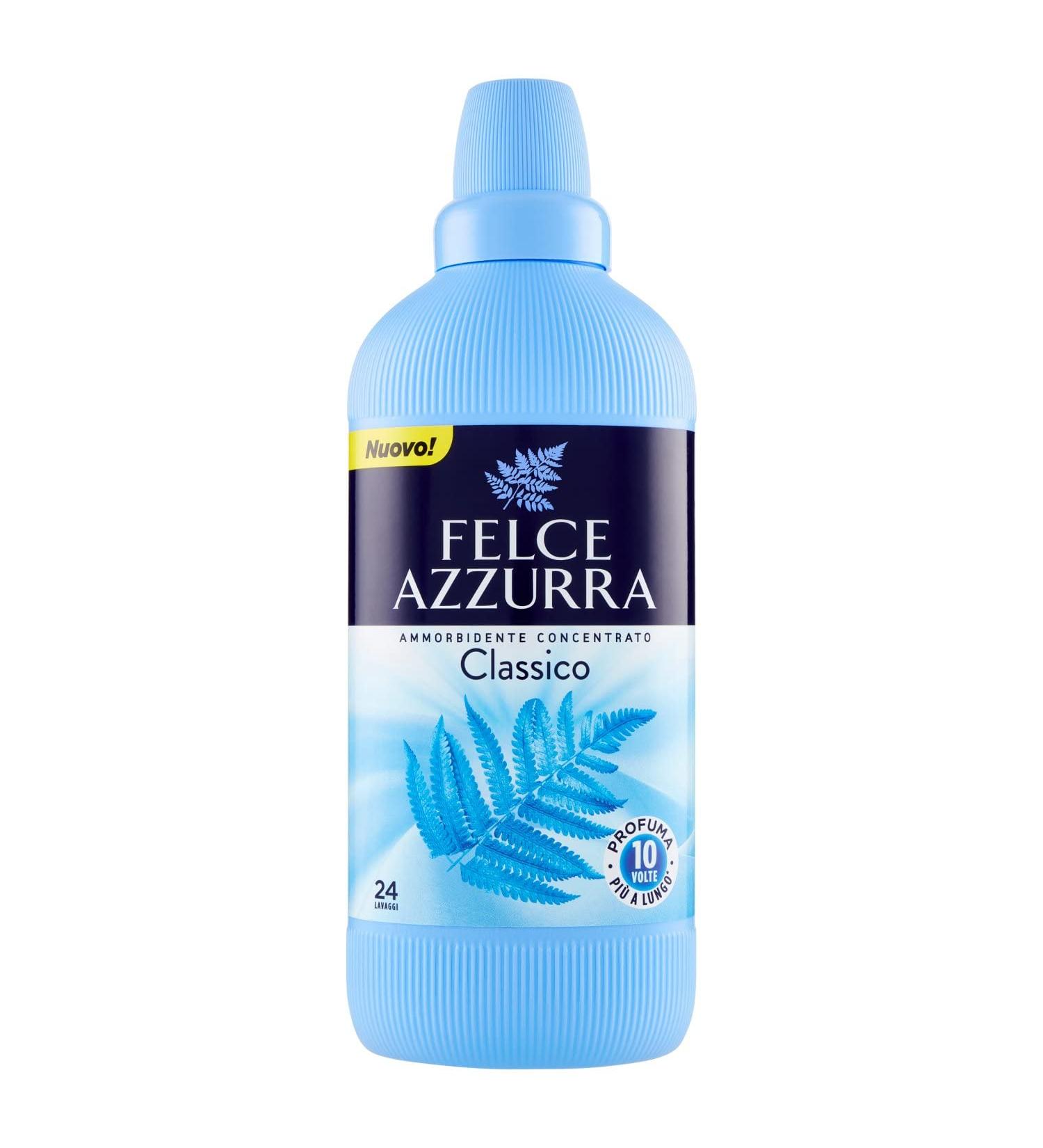 Felce Azzurra Fabric Softener Concentrate 600ml - Classic Ultra Soft | International Shipping - Buy Online on SooperMarket.com