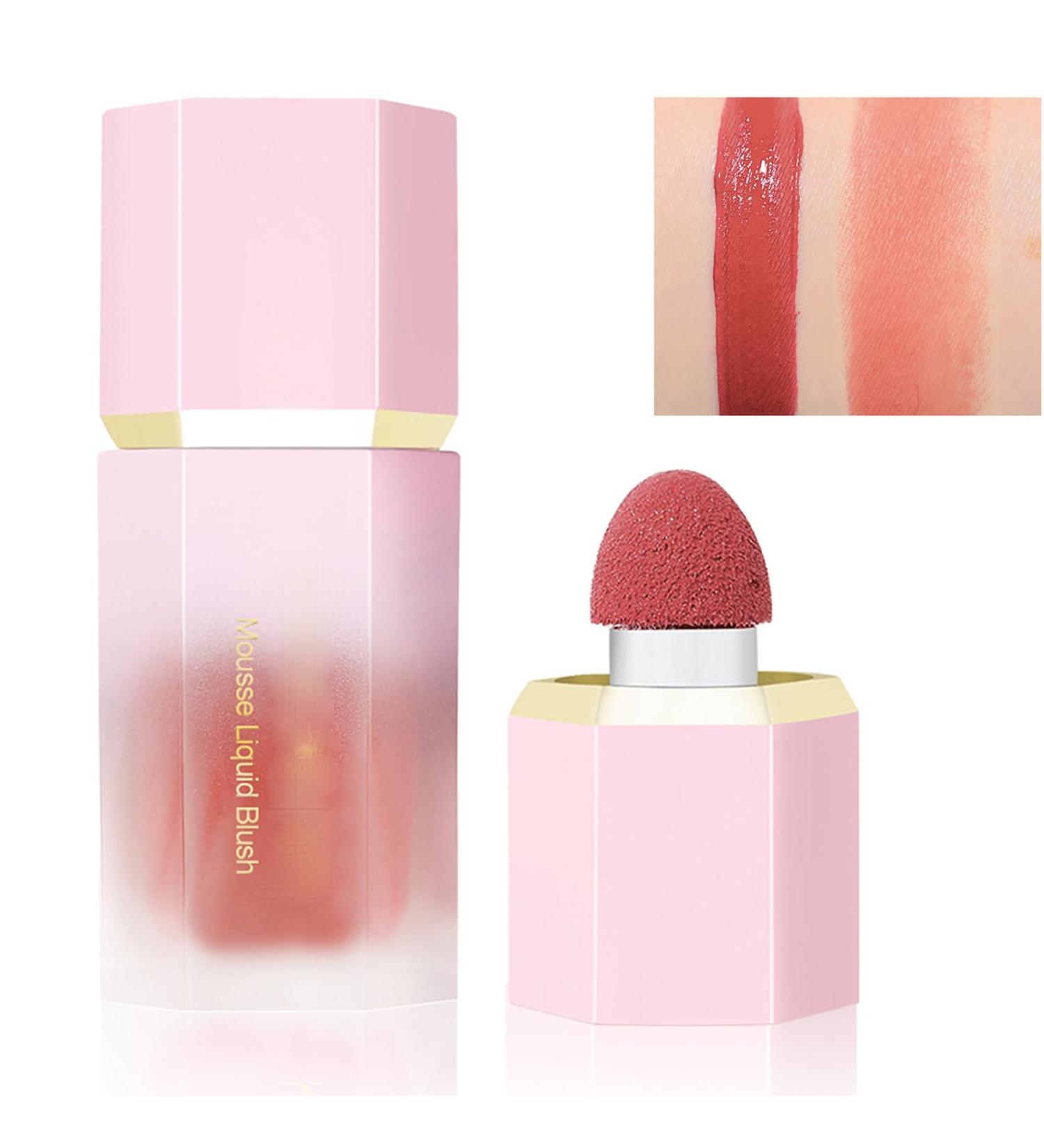 HERBENJOY Cream Blush in Coral - Lightweight, Dewy Finish, Smudge Proof | 1 ml (Pack of 1) - Buy Online on SooperMarket.com