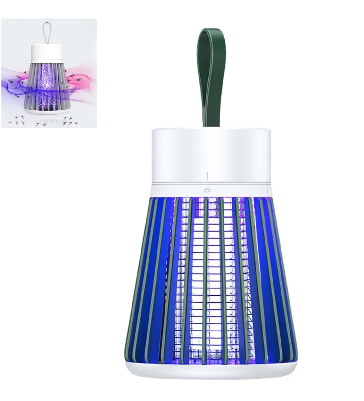 Mozz Guard Mosquito Killer Outdoor Mosquito Killer Portable USB Mosquito Killer Waterproof Suitable for Home Camping and Picnic Green - Buy Online on SooperMarket.com