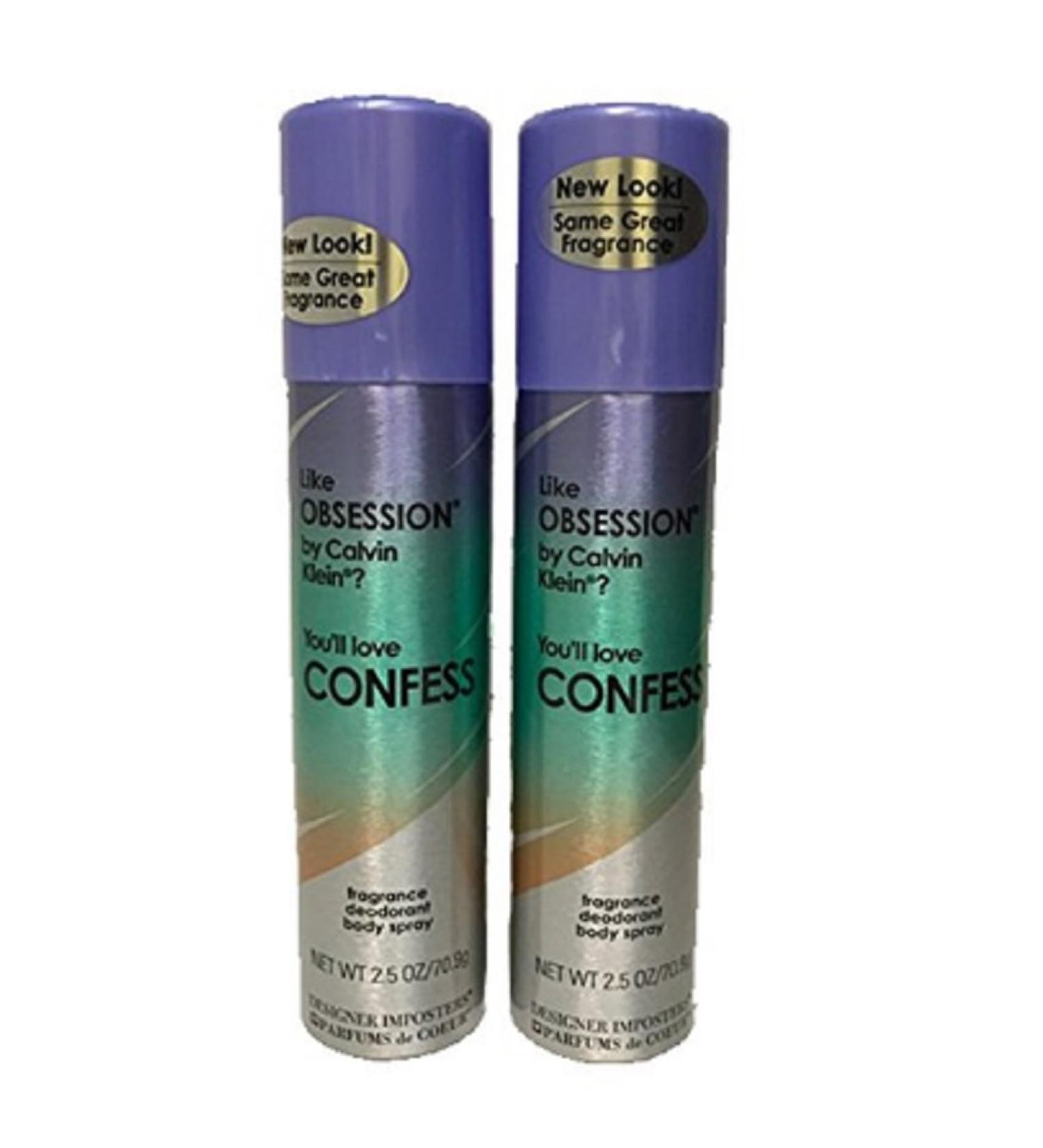 CONFESS BODY SPRAY- PACK OF 2
