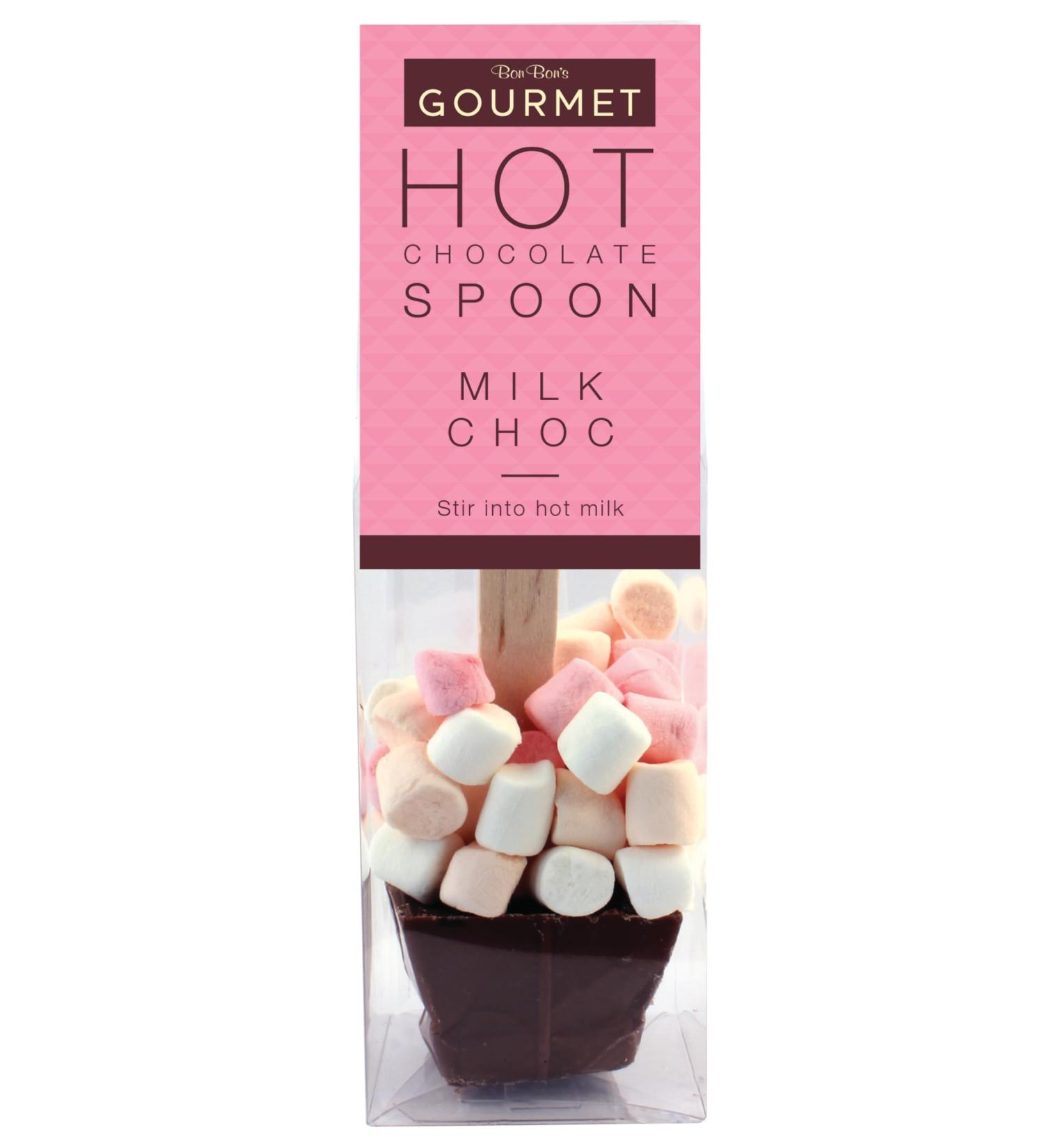 Bon Bon's Gourmet - Milk Choc Hot Chocolate Spoon 40g