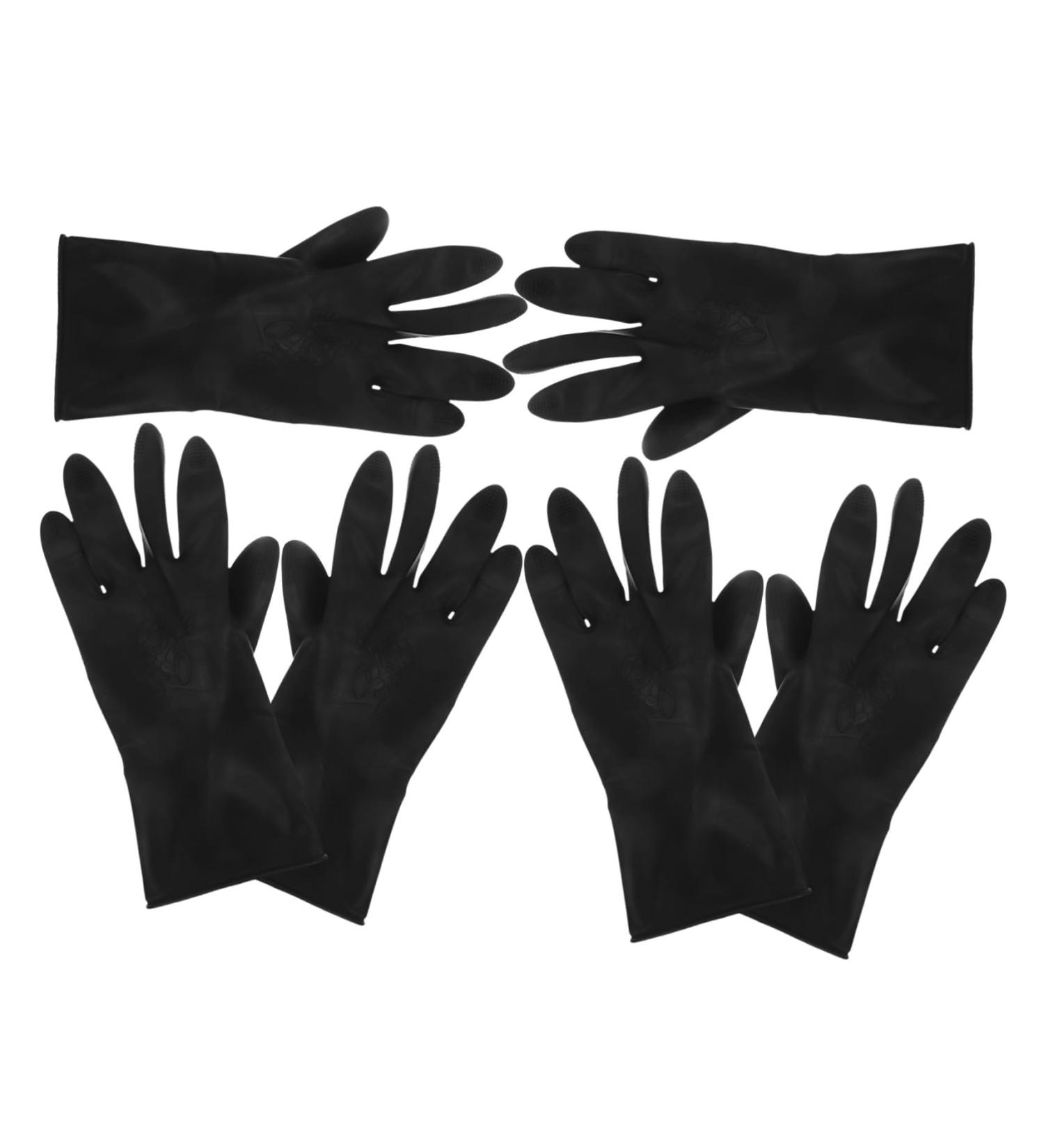 3 Pairs Hair Shampoo Gloves Black Hair Dye Ponytail Mens Hair Dye Men Shampoo Guantes De Para Medium - Buy Online on SooperMarket.com