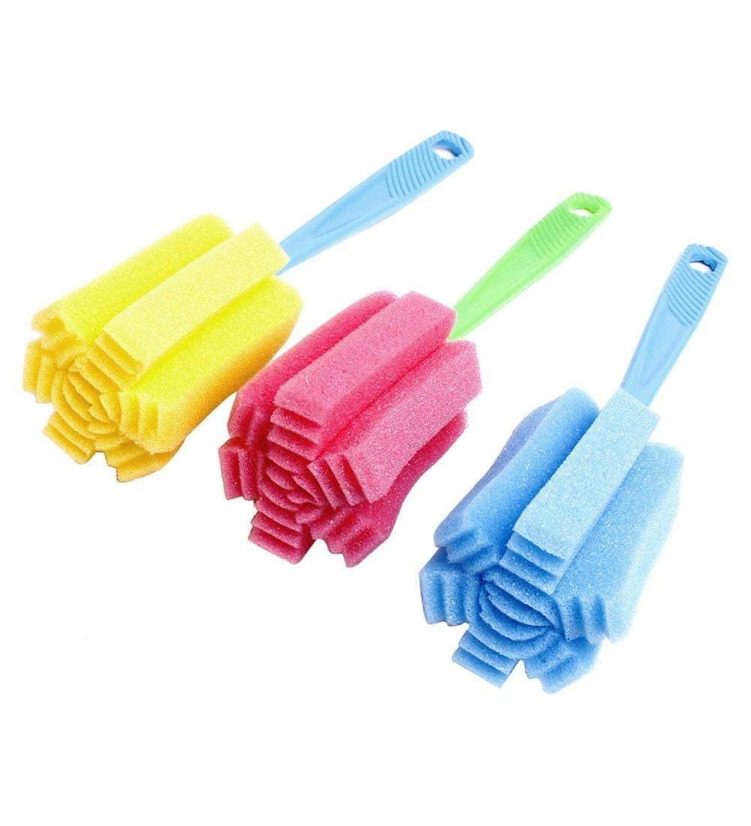 Sponge Cup Brush Sponge Cup Brush Glass Removable Cleaning Cleaning Brush Glass L3S8 - Buy Online on SooperMarket.com