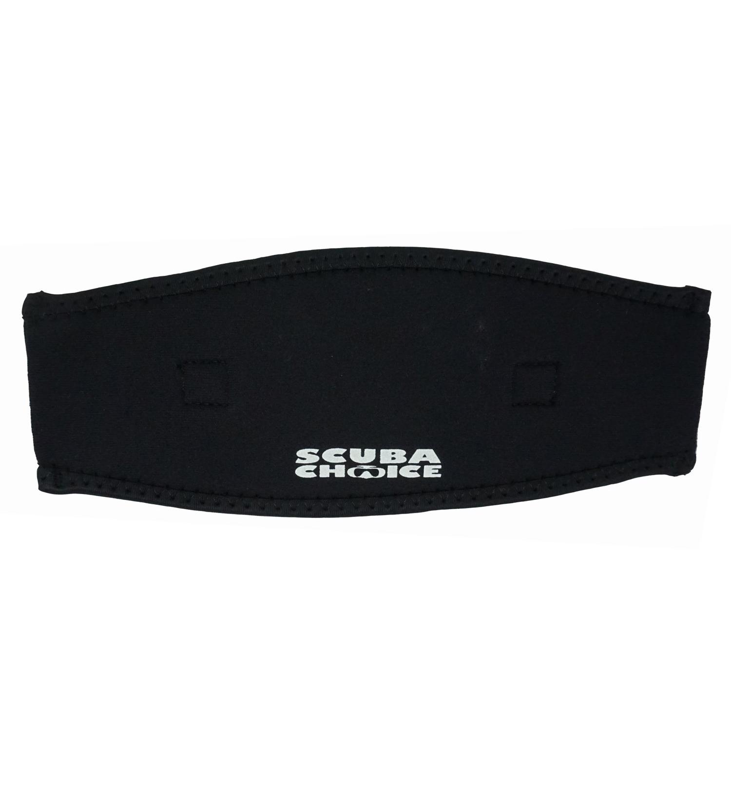 Scuba Choice Adult Comfort Neoprene Mask Strap Cover Black