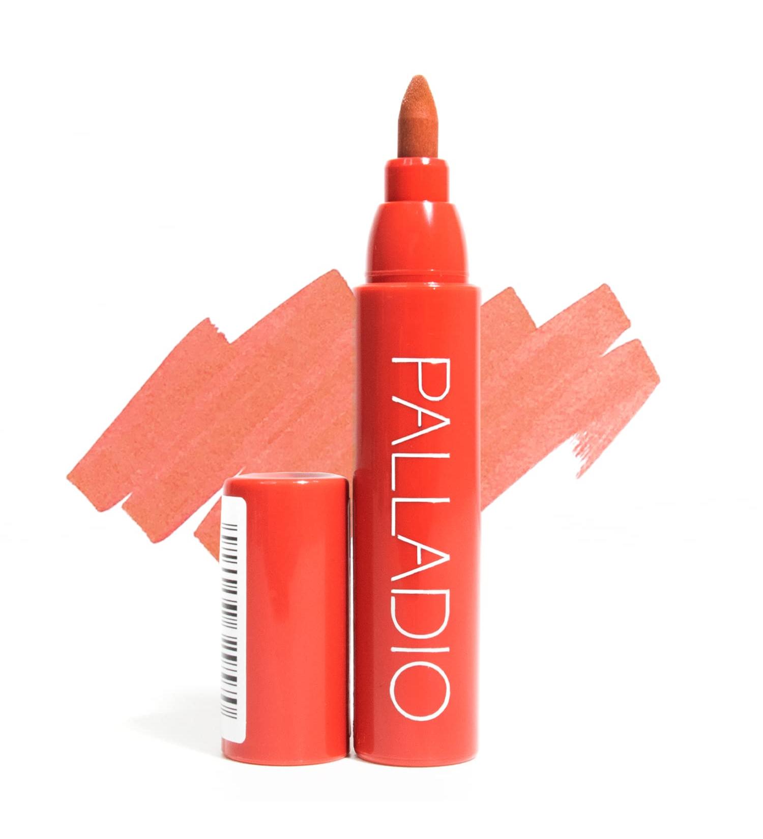 Palladio Lip Stain Hydrating and Waterproof Formula Matte Color Look Longlasting All Day Wear Lip Color Smudge Proof Natural Finish Precise Chisel Tip Marker Rose Rose 1 count (Pack of 1) - Buy Online on SooperMarket.com