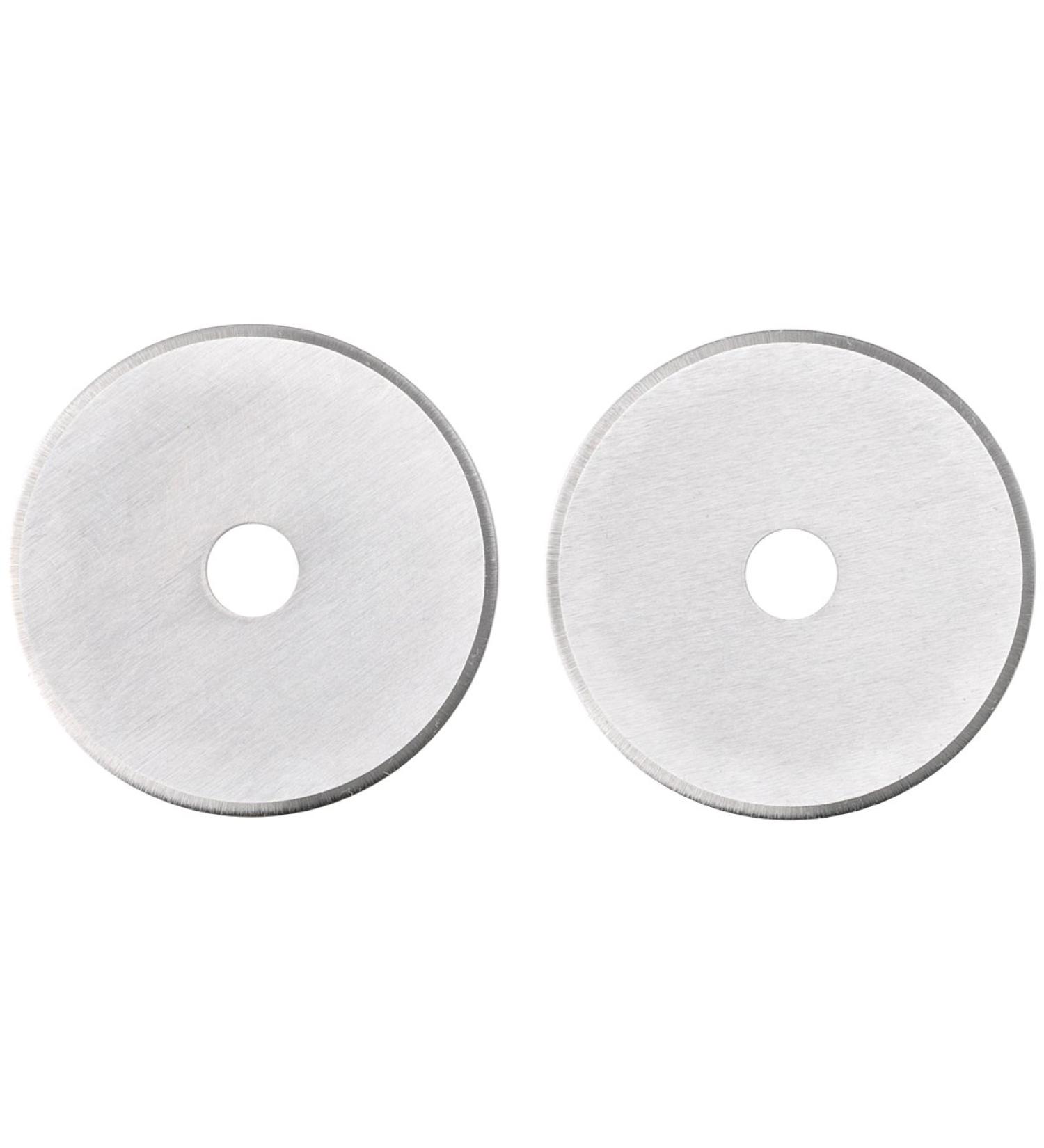 Fiskars 95417097J Straight Rotary Replacement Blades, 28mm, 2 Pack,stainless steel