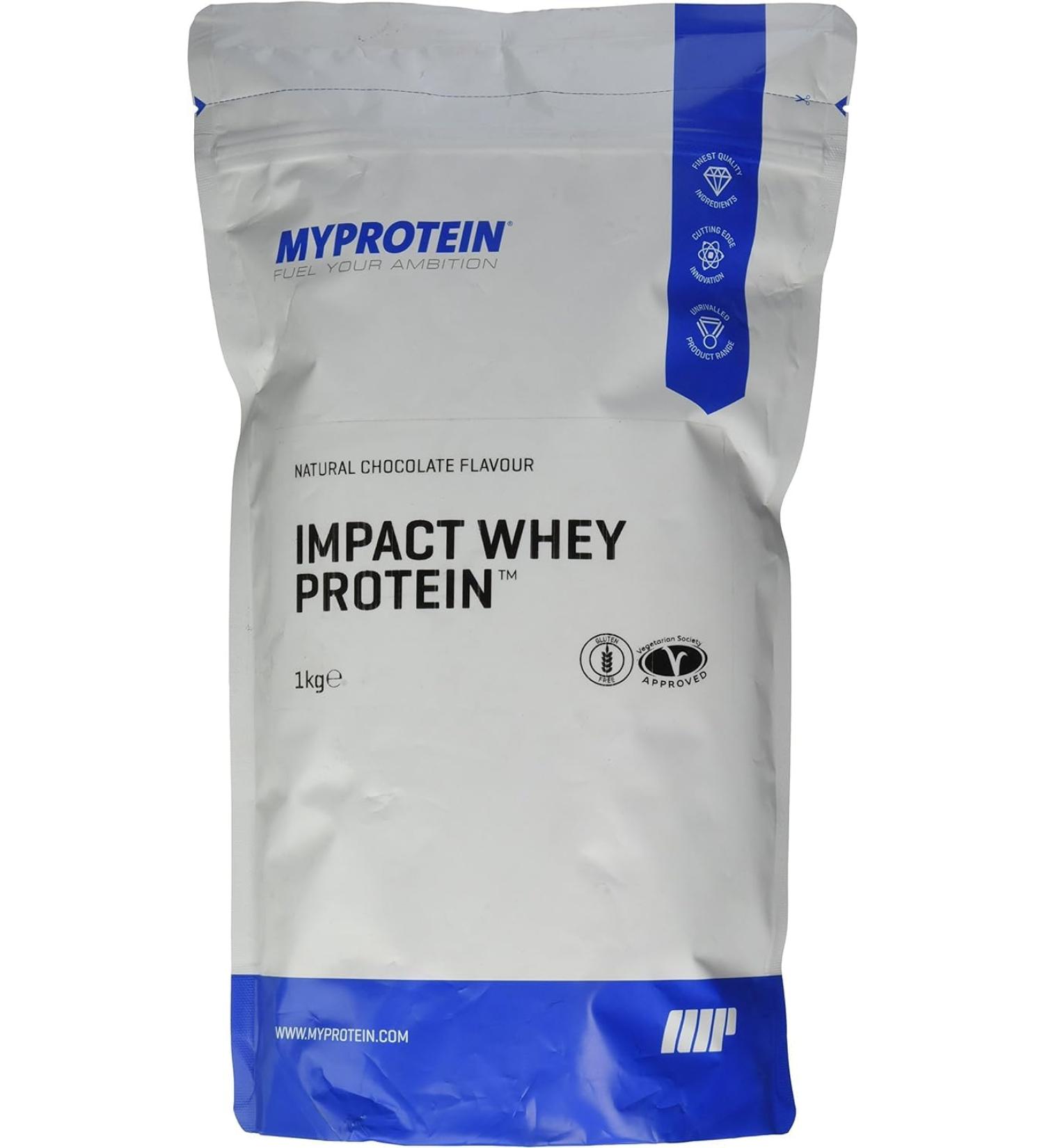 Myprotein Impact Whey Protein 1000g Natural Chocolate - Buy Online on SooperMarket.com