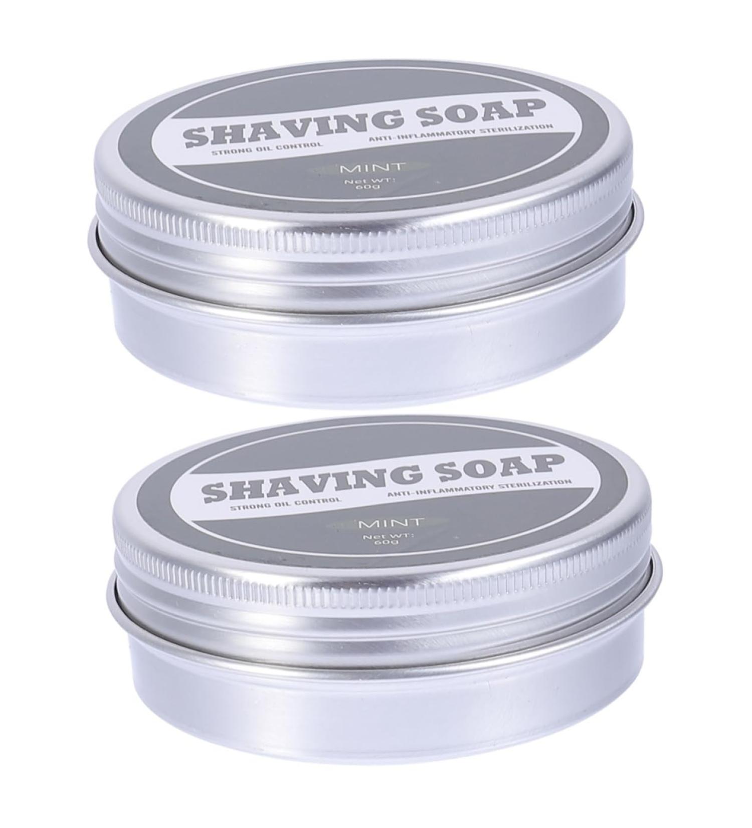 Magiclulu Razor Soap for Men - 2 STK Facial Foam for Smooth Shaving | International Shipping Available - Buy Online on SooperMarket.com
