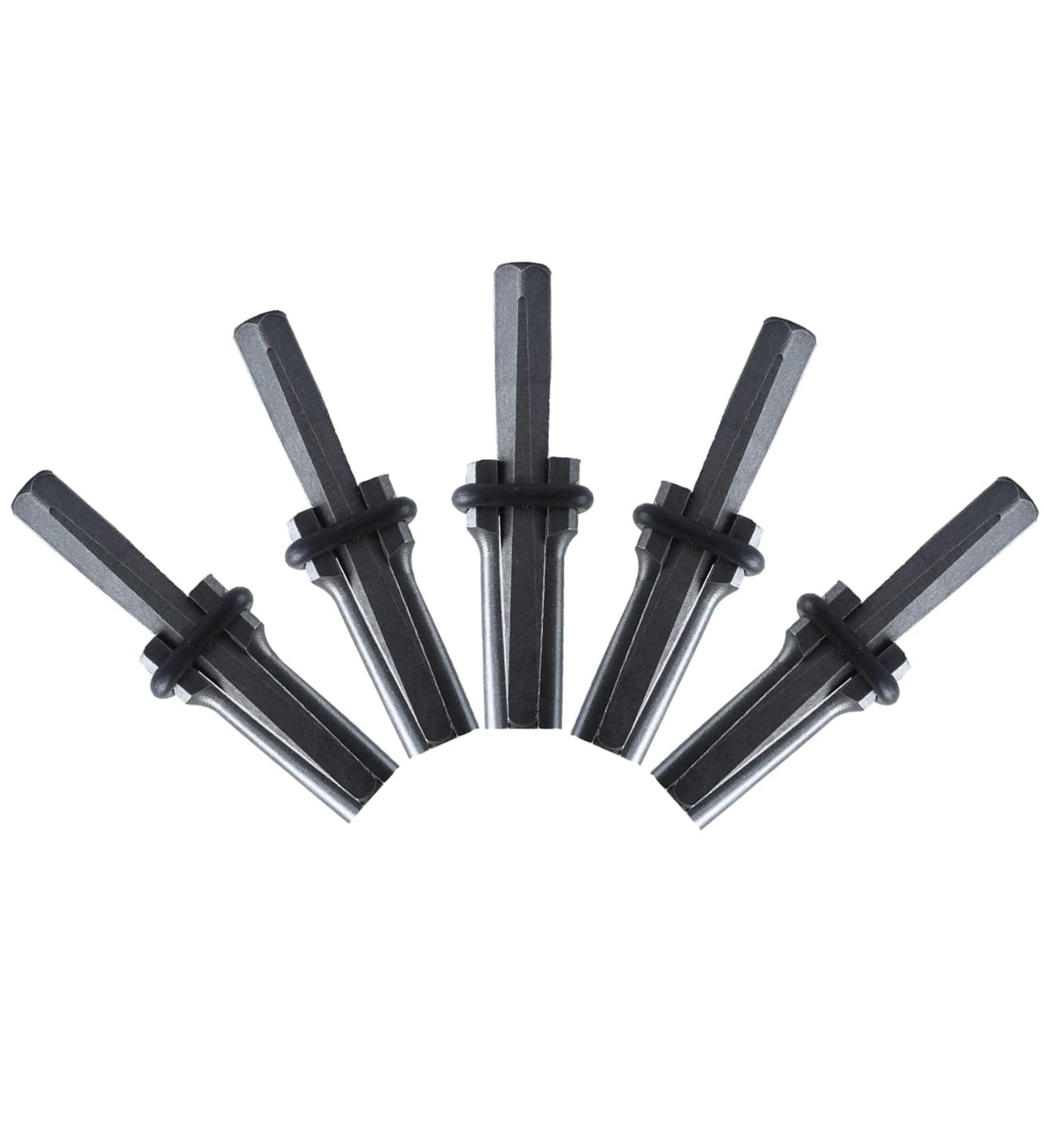 FLK Tech 5 SET 5/8 Plug Wedges and Feather Shims Concrete Rock Stone Splitter Hand Tools 16mm - Buy Online on SooperMarket.com