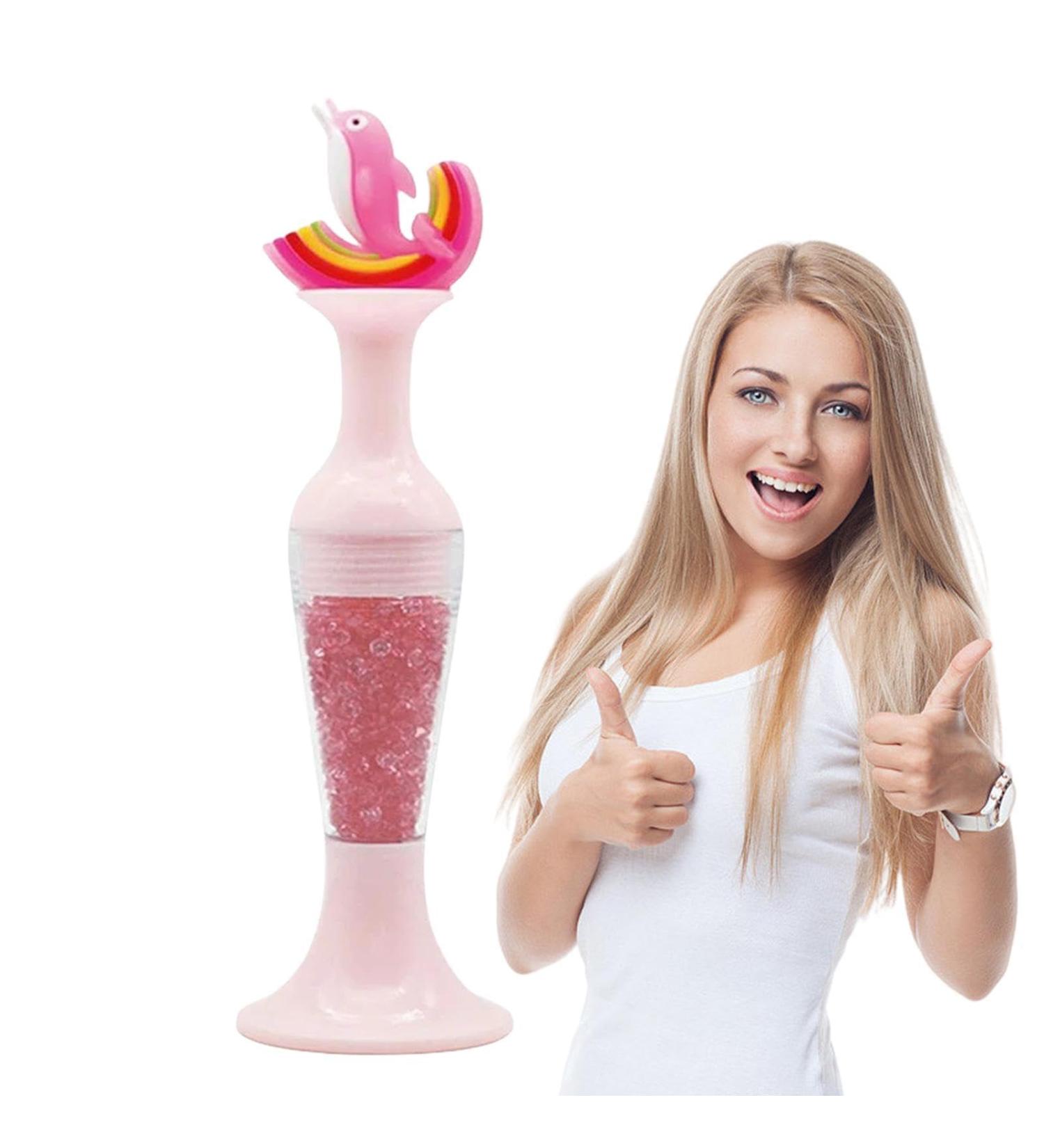 higyee Gem Picker Tool - Dotting Cartoon Picker Rhinestone Tool Pen | Crystal Bead Handle DIY Manicure Decoration Tool Enhance Your Creativity with Ease dolphin pink - Buy Online on SooperMarket.com