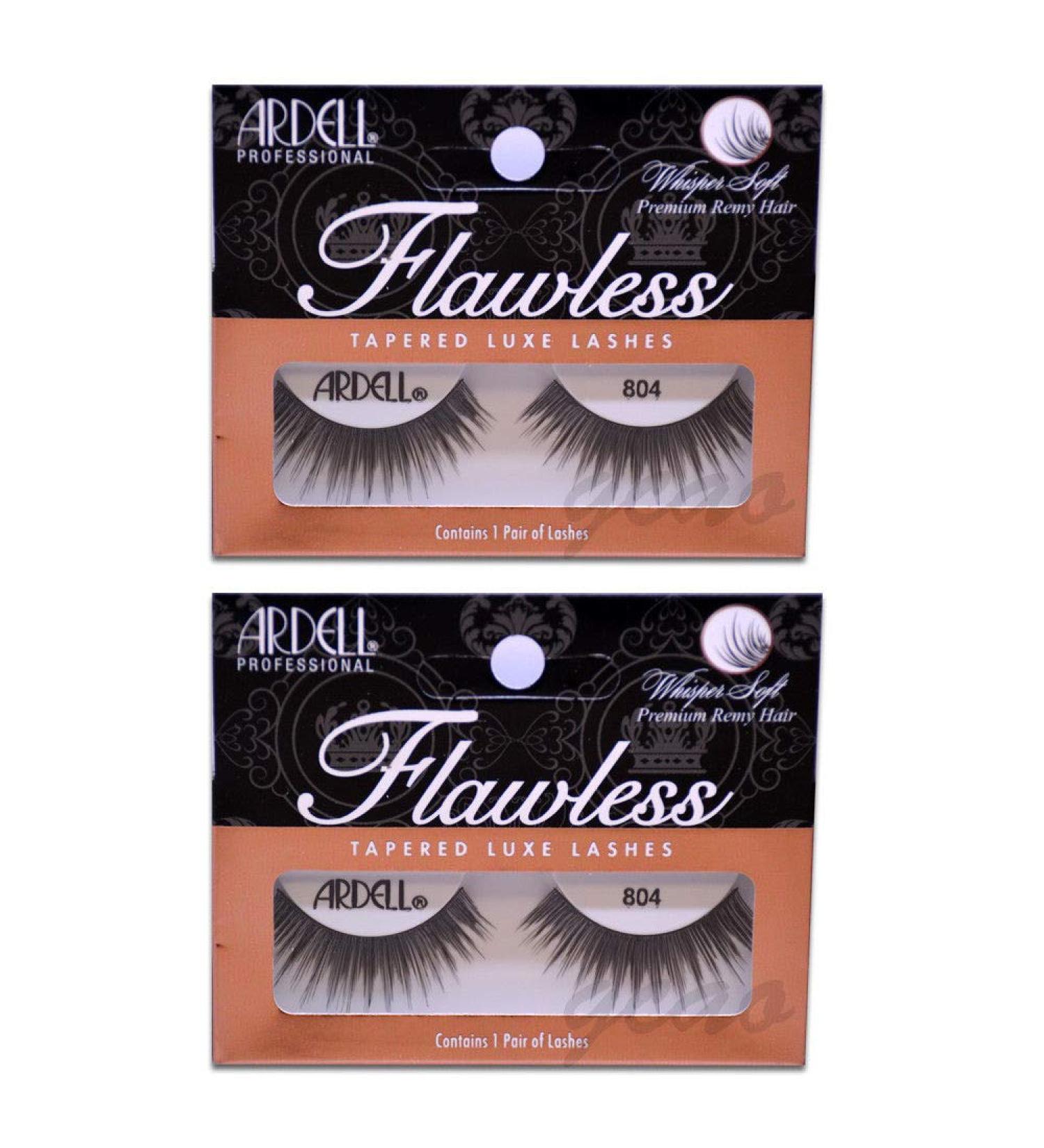 (2 Pairs) Ardell Flawless 804 Tapered Luxe Lashes