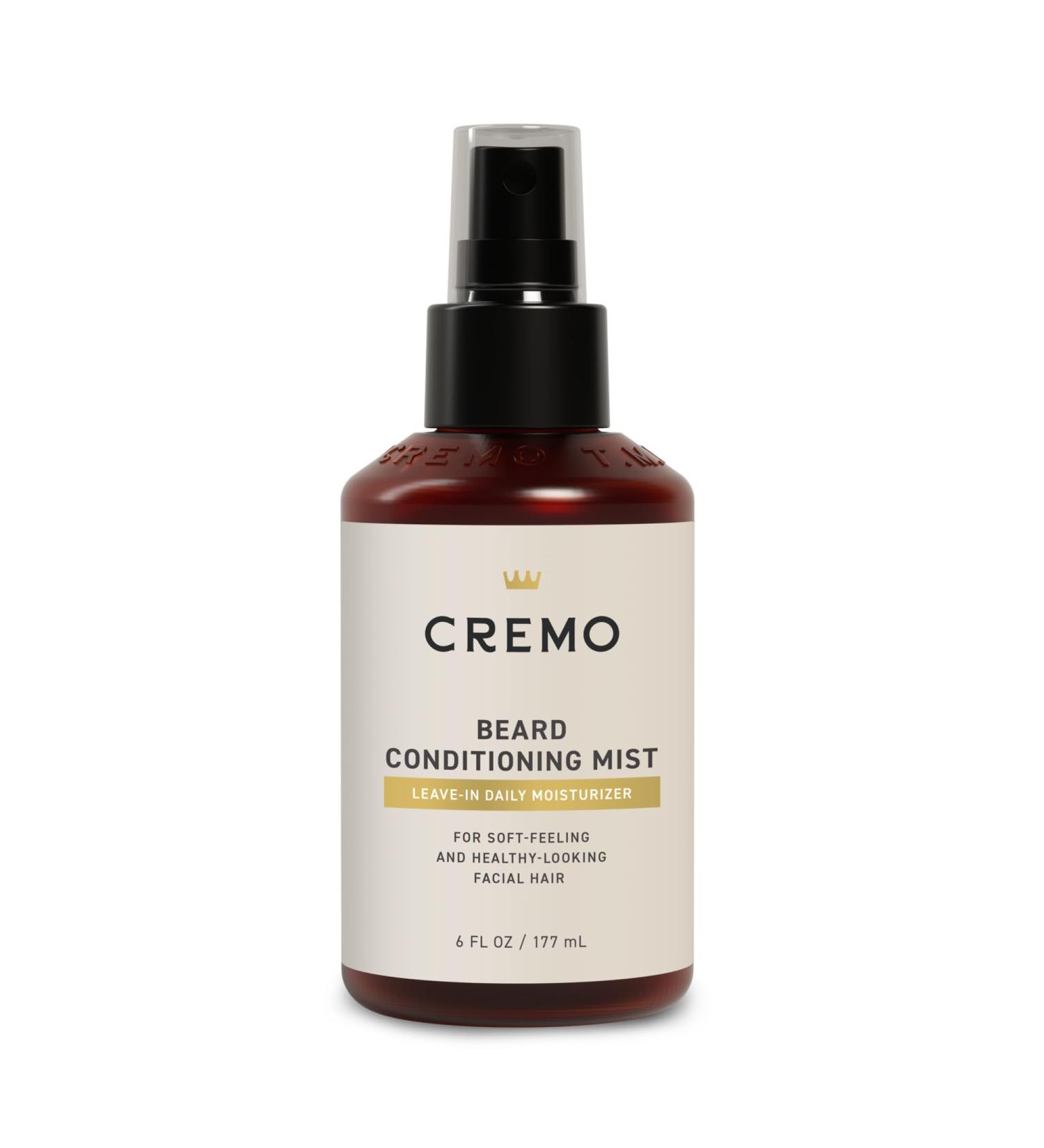 Cremo Leave-In Daily Beard Conditioning Mist - Softens & Nourishes Facial Hair | 6 Fl Oz - International Shipping Available - Buy Online on SooperMarket.com