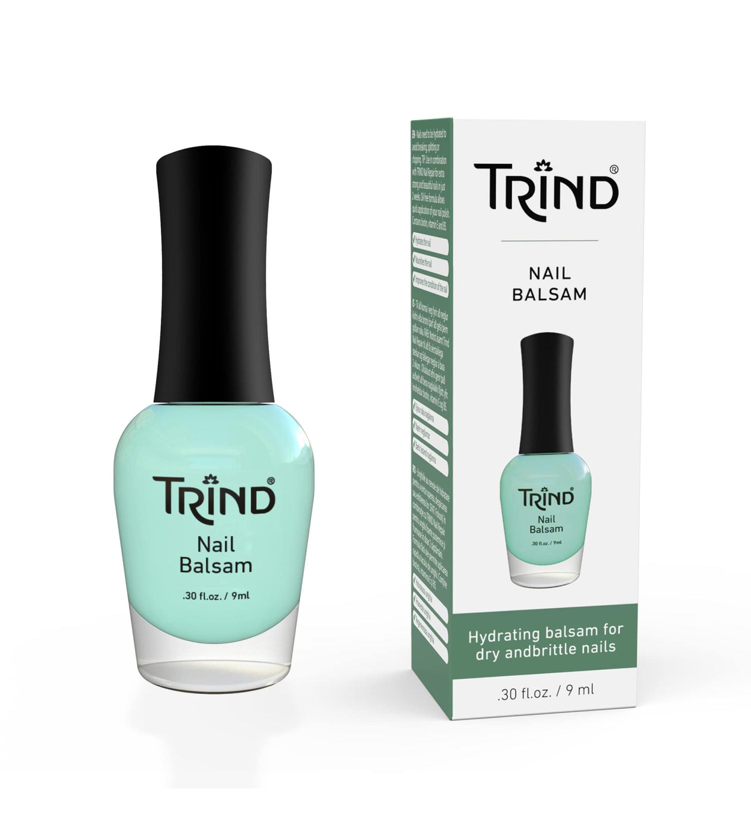 Trind Nail Balsam 0.30 oz. - Nail Strengthener and Hydrator - Buy Online on SooperMarket.com