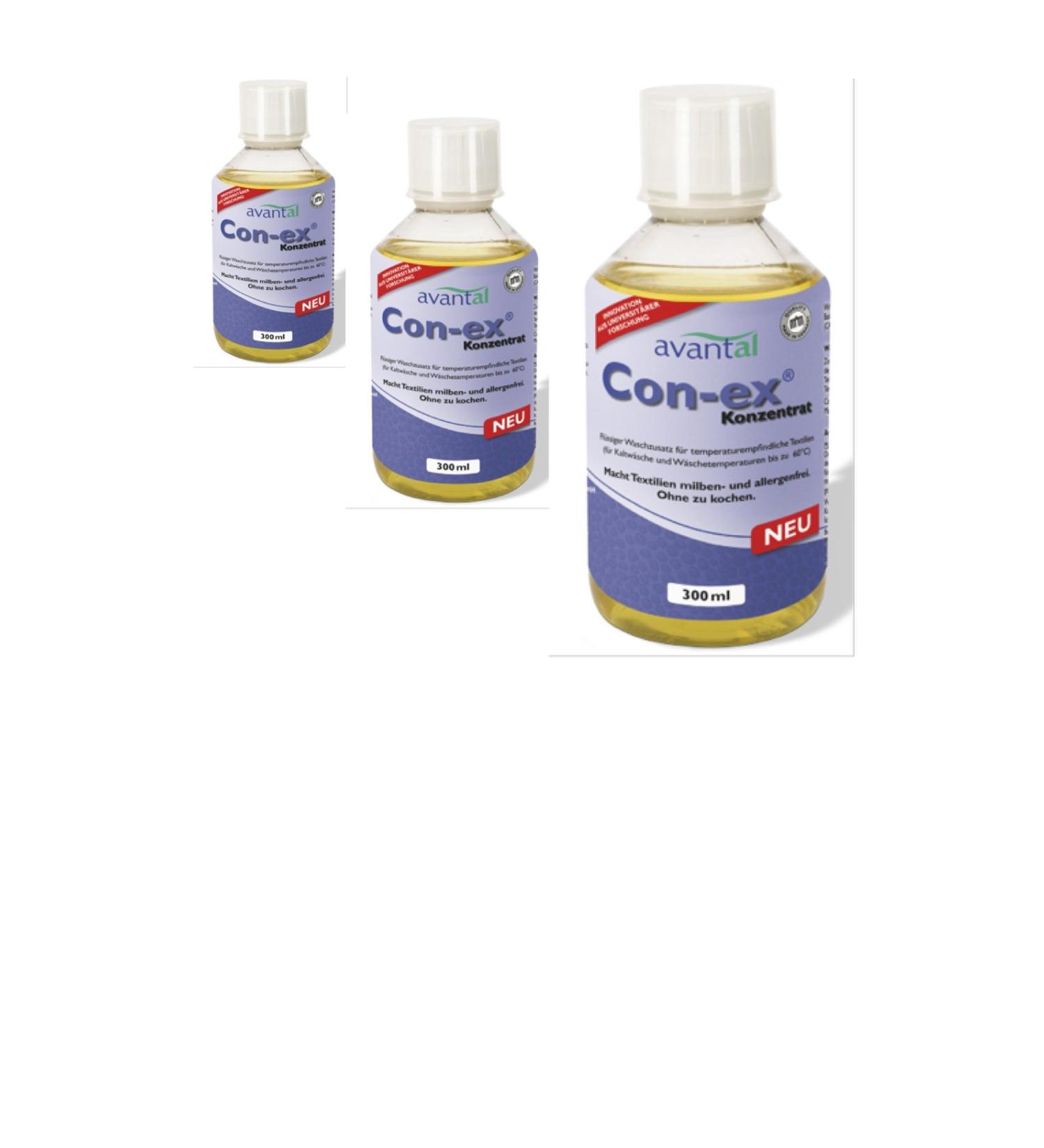 Con-ex detergent additive against mites 300ml in a value pack of 3 Odourless 300 ml (pack of 3)