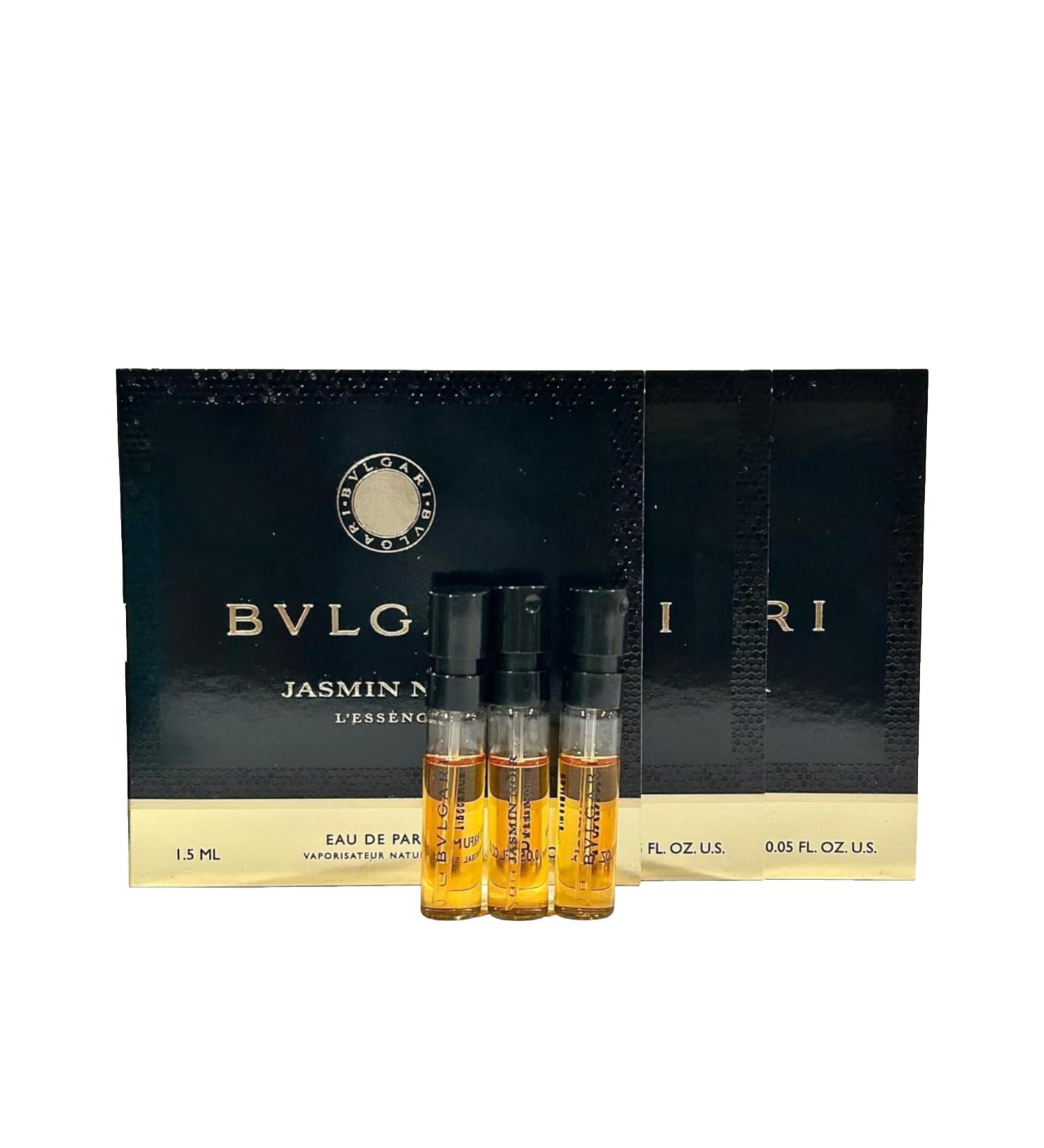 BVLGARI Jasmin Noir L'essence Perfume Sample vial WOMEN Vials 1.5 ml / 0.05 Fl Oz Pack of 3 - Buy Online on SooperMarket.com