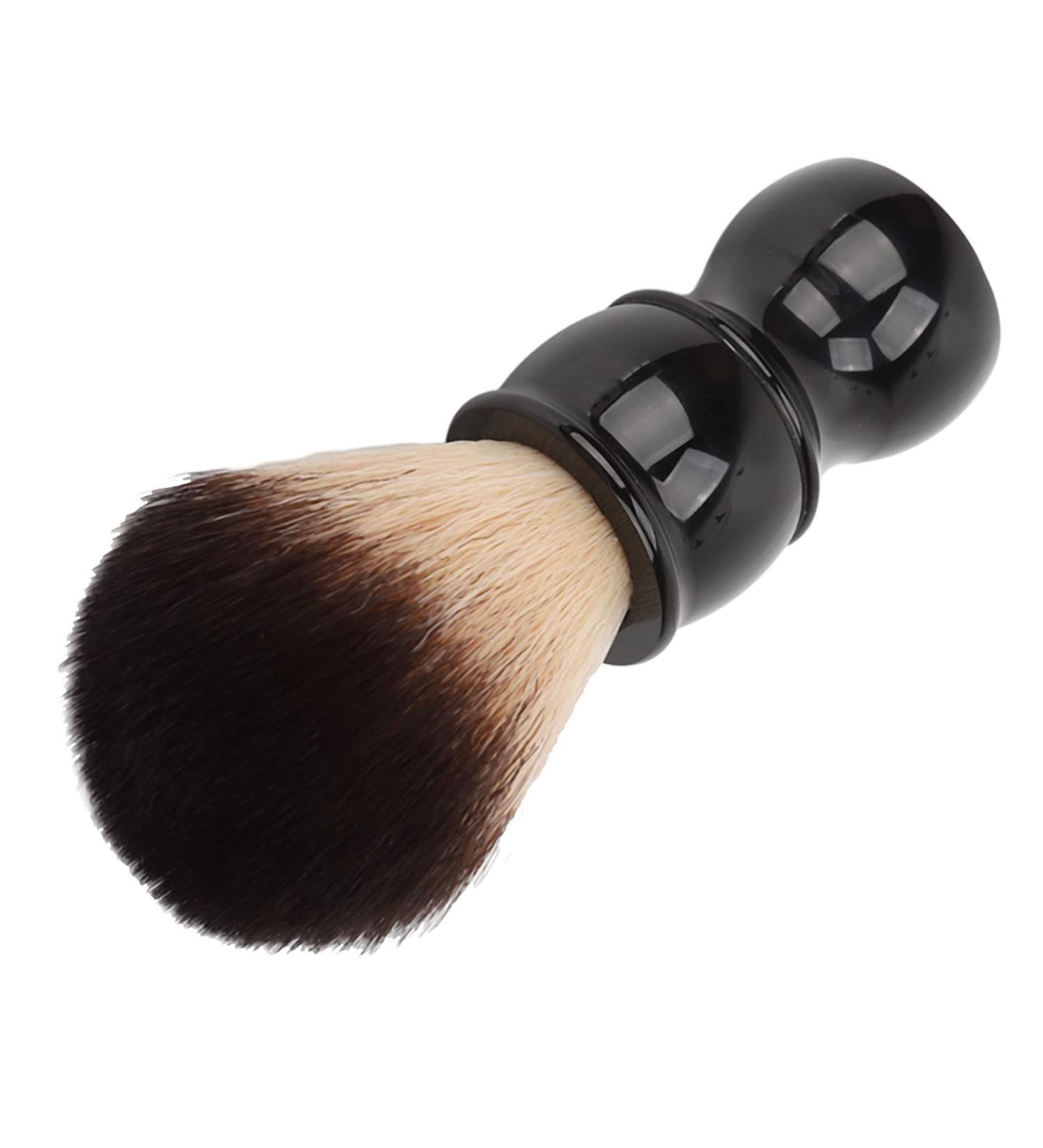 Ergonomic Resin Grip Shaving Brush for Men | Soft Hair Nylon Razor Brush | Facial Care & Grooming Tool - Buy Online on SooperMarket.com