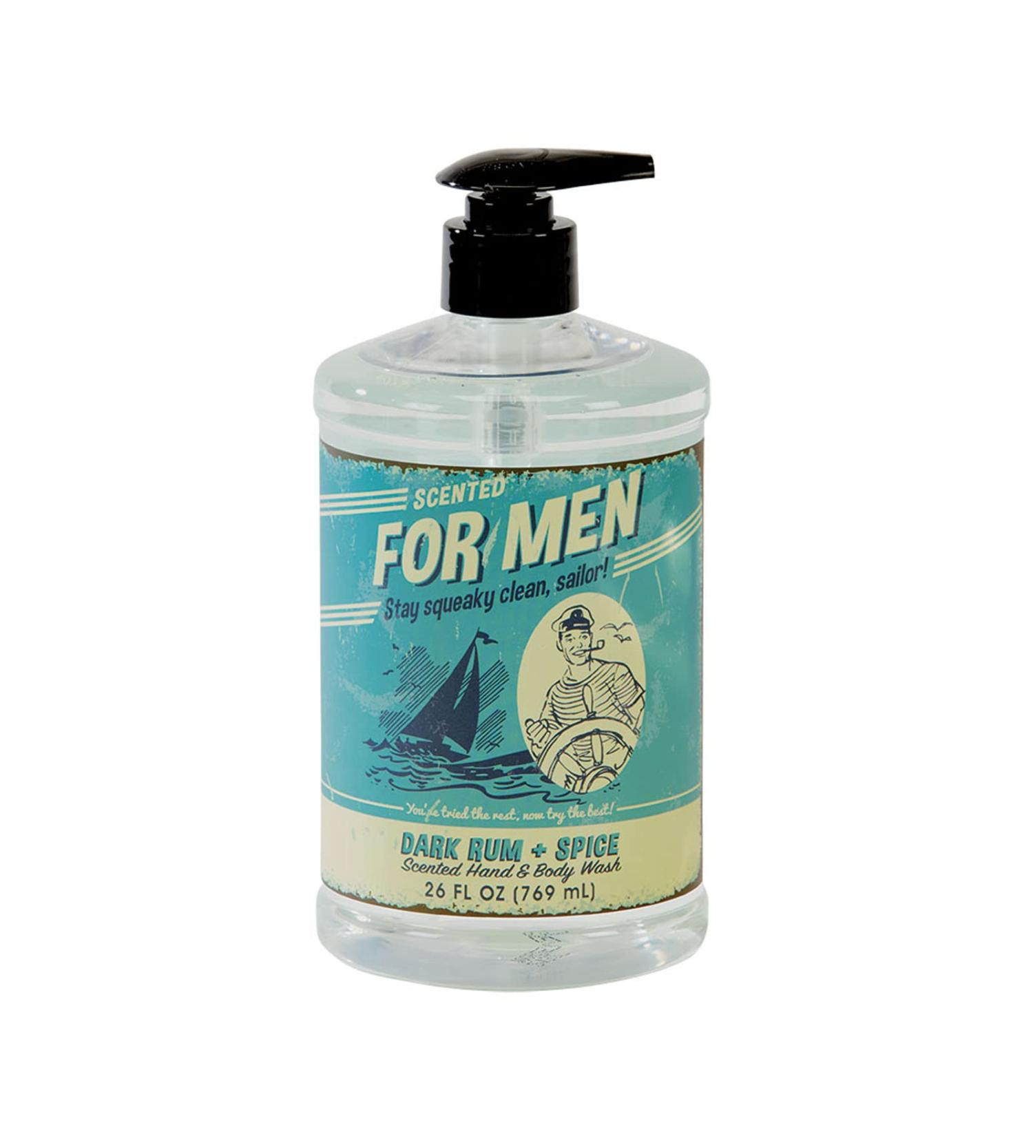 San Francisco Soap Company Scented for Men Dark Rum and Spice Hand and Body Wash