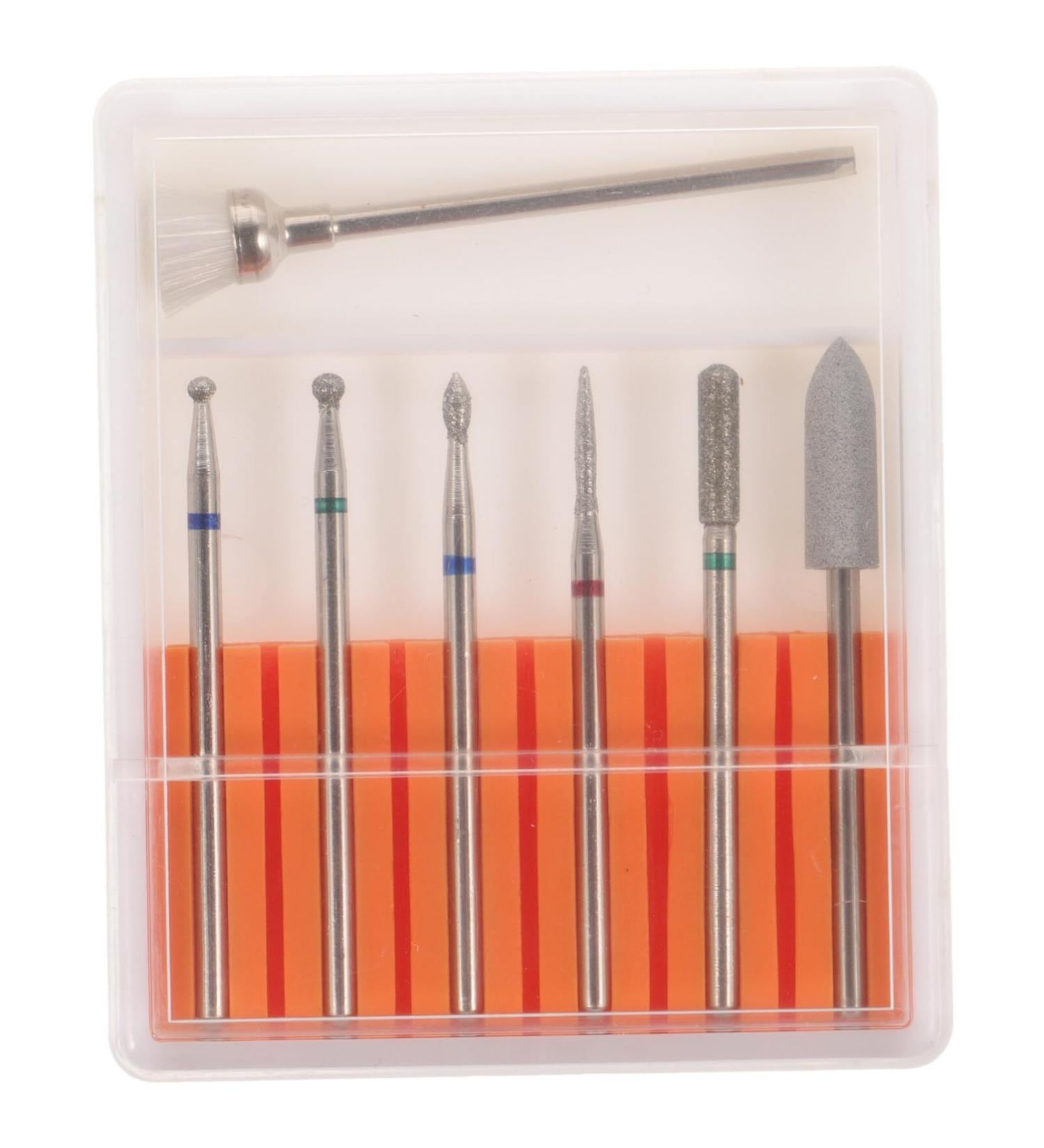 minkissy 1set Grinding Head Set Ceramic Drill Bit Pedicure Tools Sander Tool Manicure Pen Sander Portable Electric Nail Drill Nail Polishing Bits Manicure File Bit Nail Drill Bit To Rotate - Buy Online on SooperMarket.com