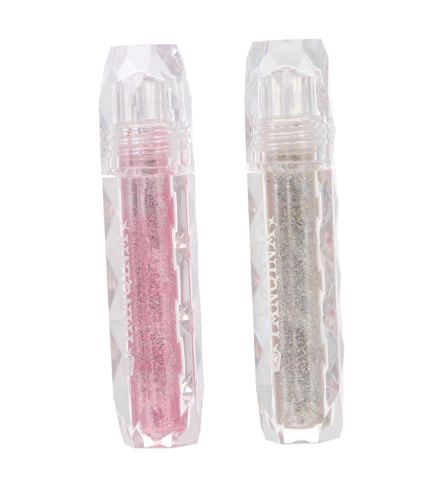 Healeved 2pcs Eyeshadow Eye Makeup Liquid Eye Shadow Make up Shampoo+shield Cosmetics Plastic Silver - Buy Online on SooperMarket.com