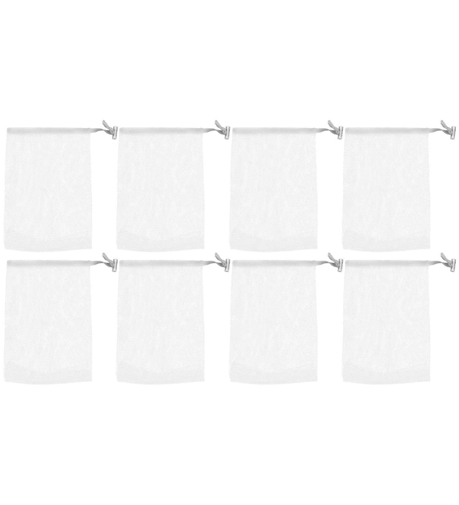 Buy NOLITOY 8pcs Exfoliating Soap Pouch - Dark Grey Facial Cleaning & Bath Scrubber | International Shipping - Buy Online on SooperMarket.com