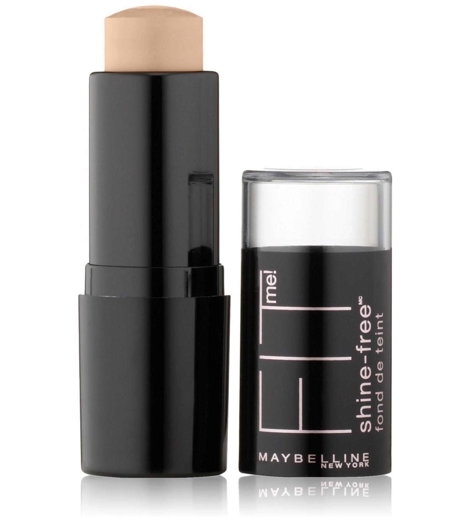 Maybelline New York Fit Me! Shine Free Stick Foundation Classic Ivory 120 0.32 oz (Pack of 2) Ivory 0.32 Ounce (Pack of 2)