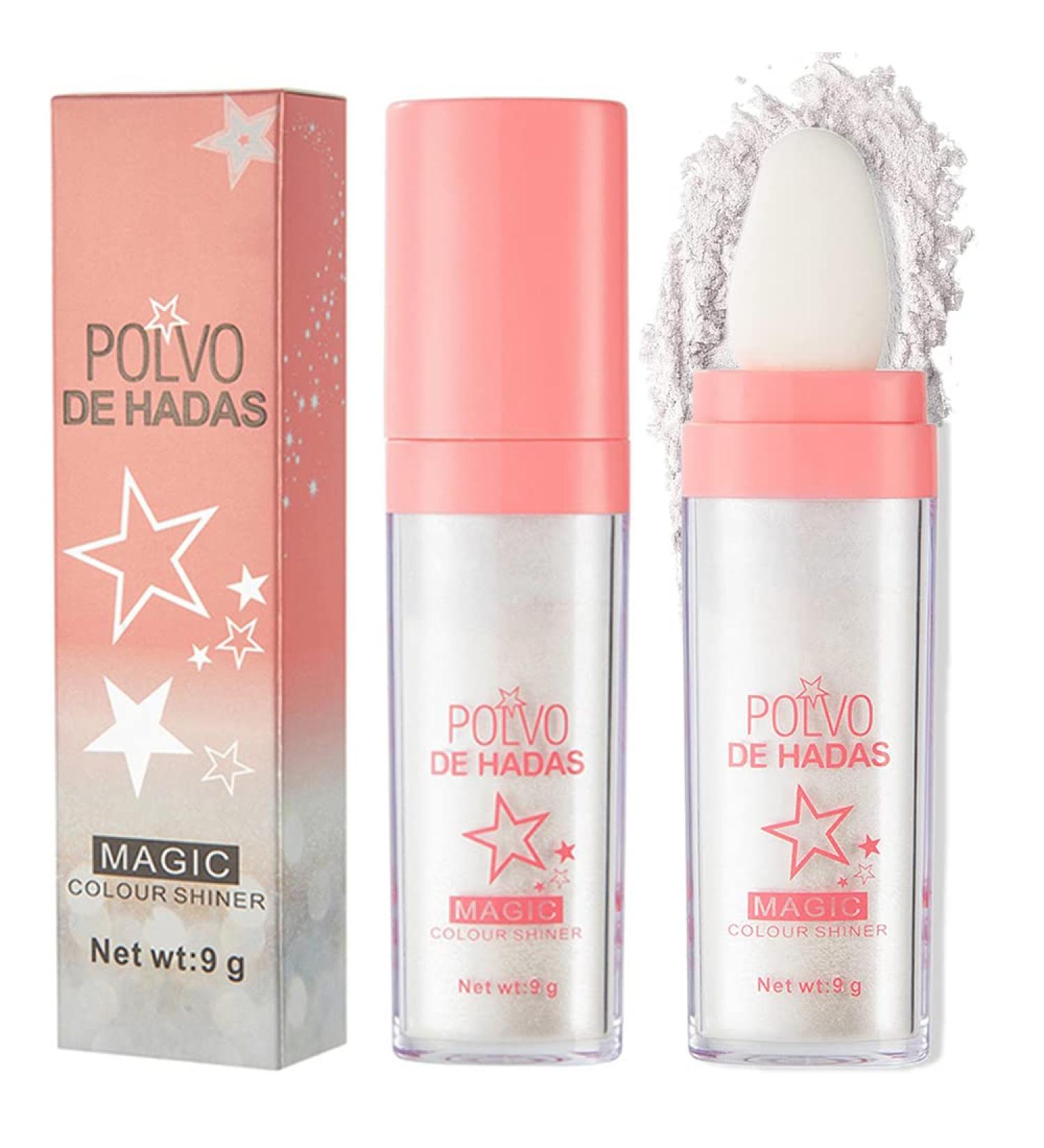 Reddhoon Body Glitter Highlighter Stick - High Gloss Shine for Face, Body, and Hair (02 White) - Buy Online on SooperMarket.com