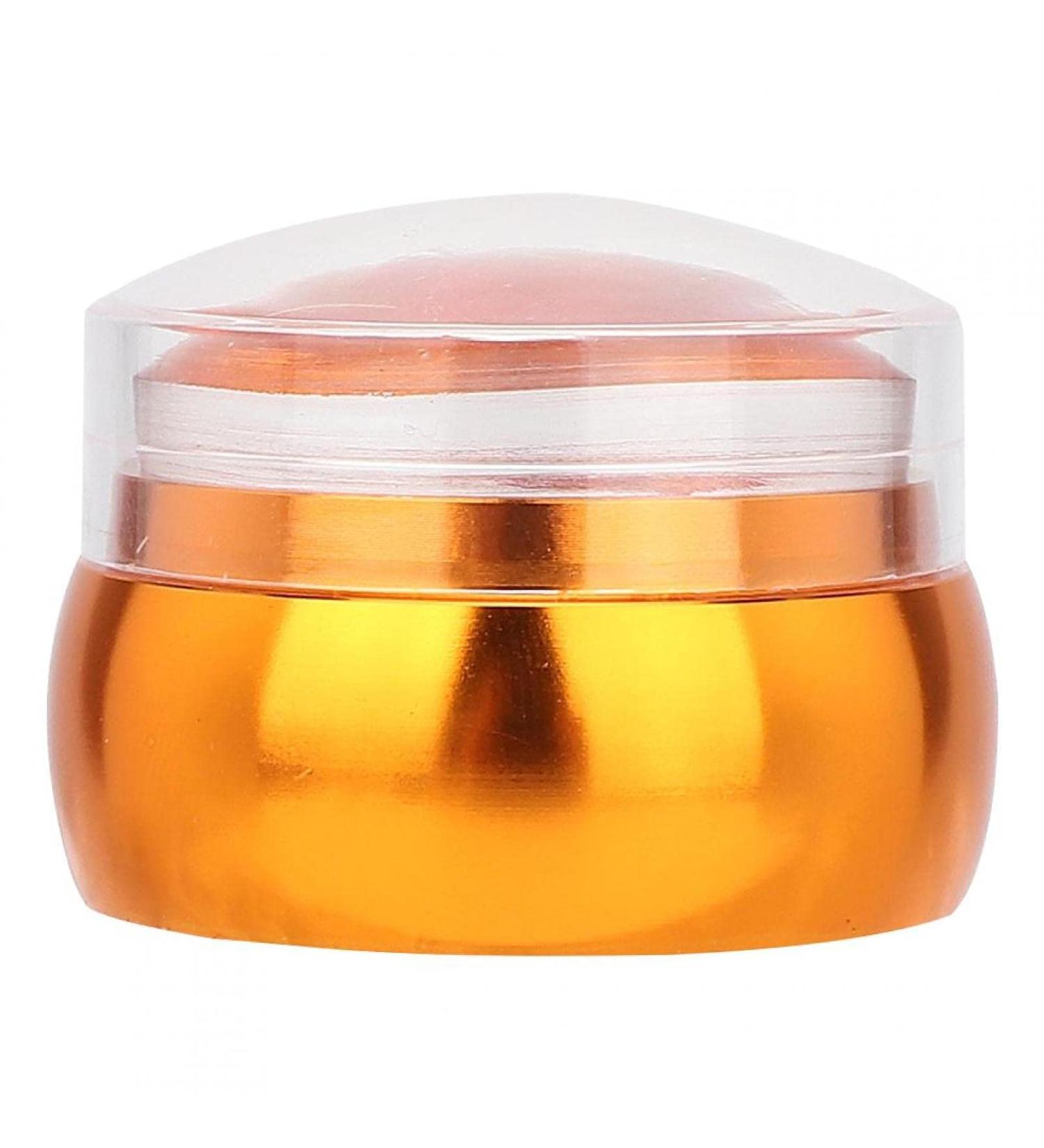 Professional Moum Routes Silicone Nail Stamp Kit | Clear Nail Seal & Printing Tool for DIY Manicures | Perfect for Nail Artists & Enthusiasts (Orange) - Buy Online on SooperMarket.com
