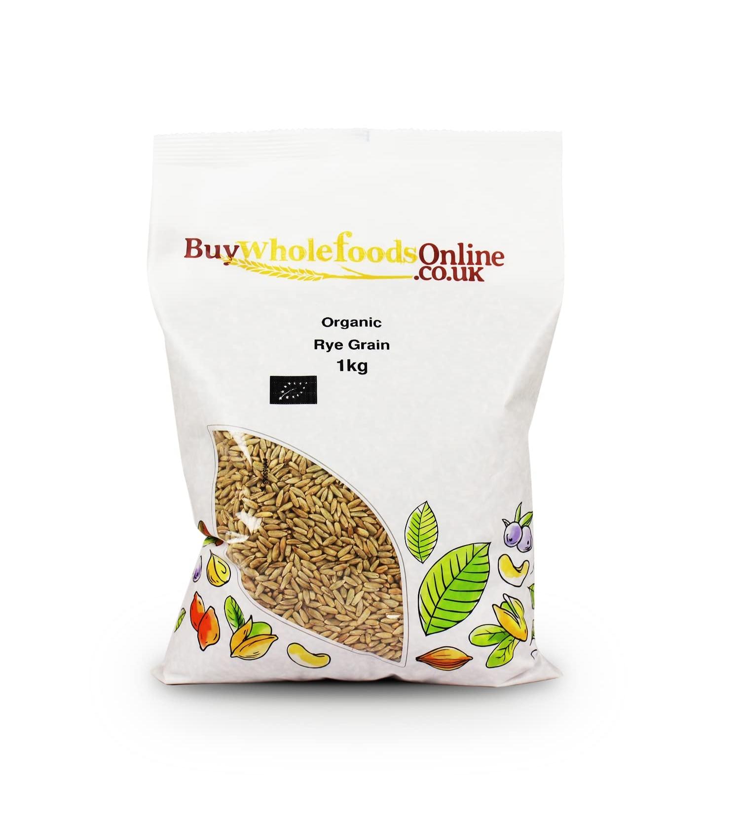 Organic Rye Grain 1kg (BWFO)