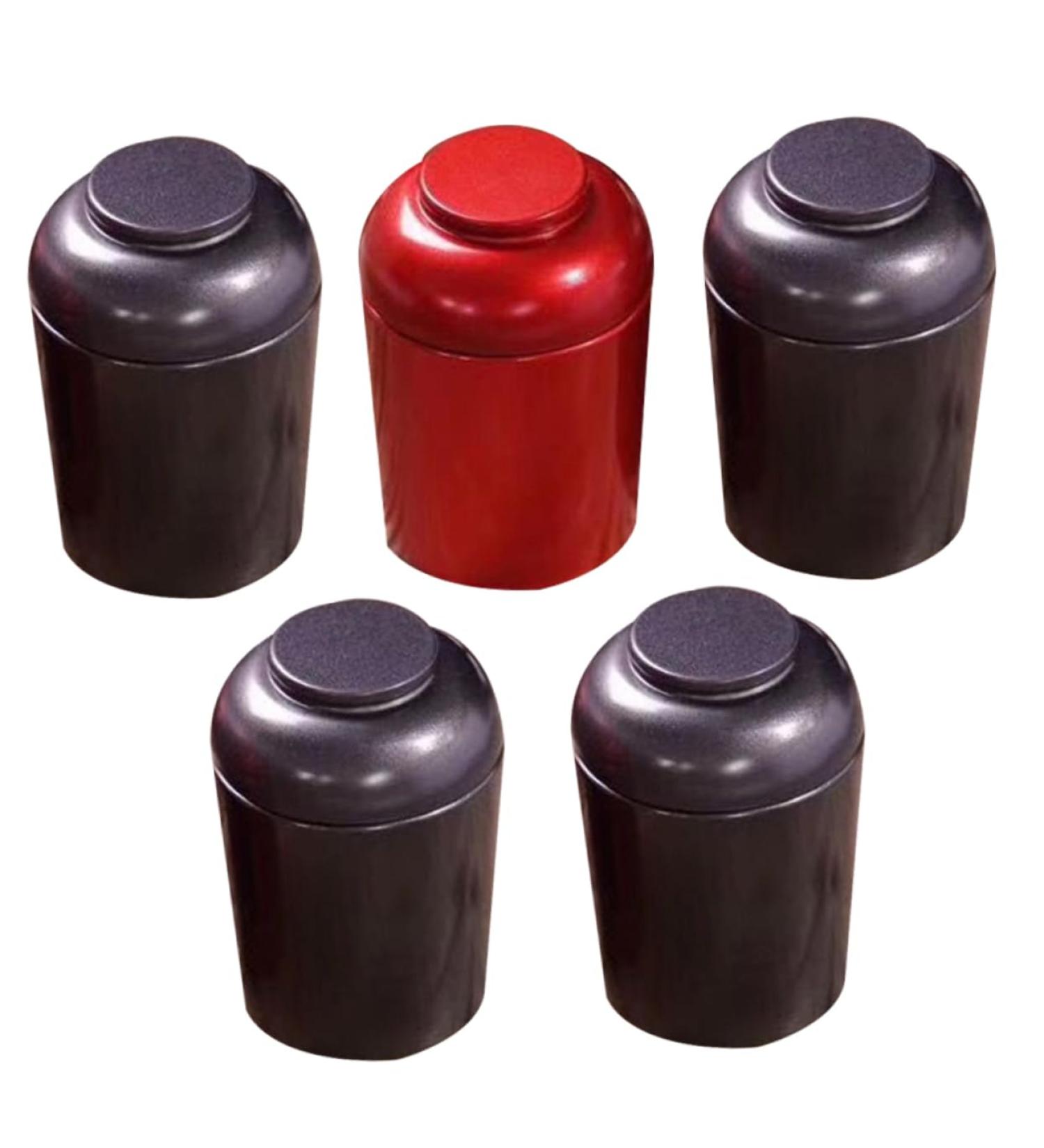 Alipis 5pcs 1 Set Portable Sealed Cans Tea Can Sealed Jar Travel Tin Can Tinplate - Buy Online on SooperMarket.com