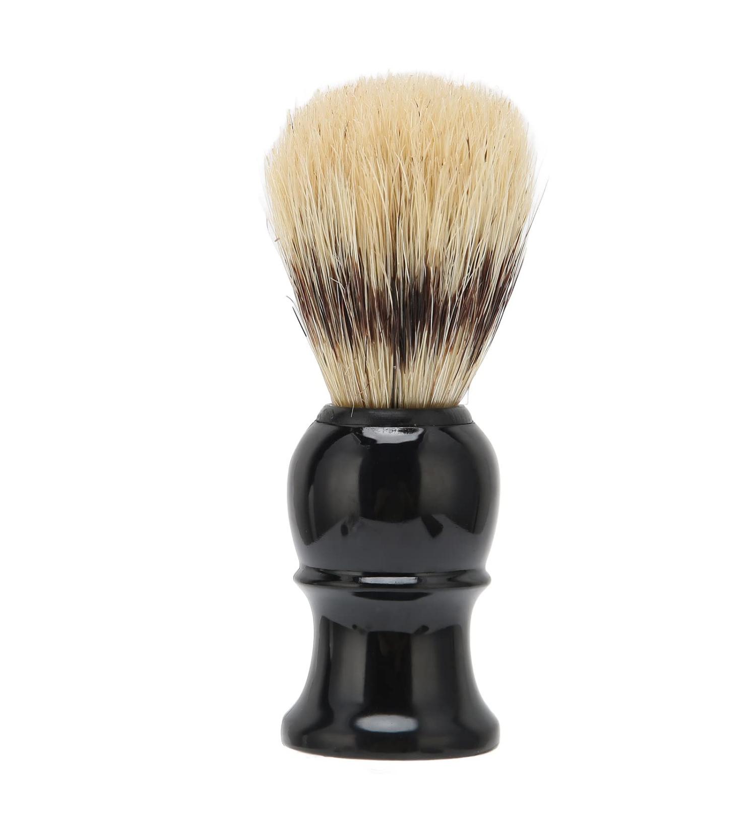 Ankroyu Synthetic Bristle Brush for Men | Professional Hairdressing Tool & Shaving Brush for Wet Hair | Ideal Salon Accessory - Buy Online on SooperMarket.com