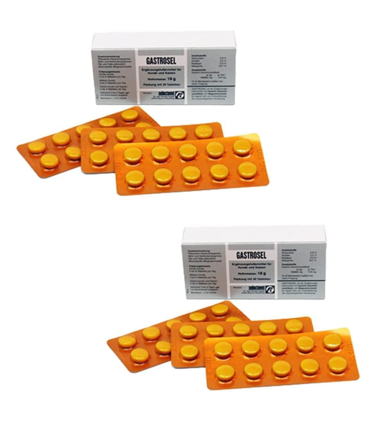 Selectavet Gastrosel - Set- 2 x 30 tablets