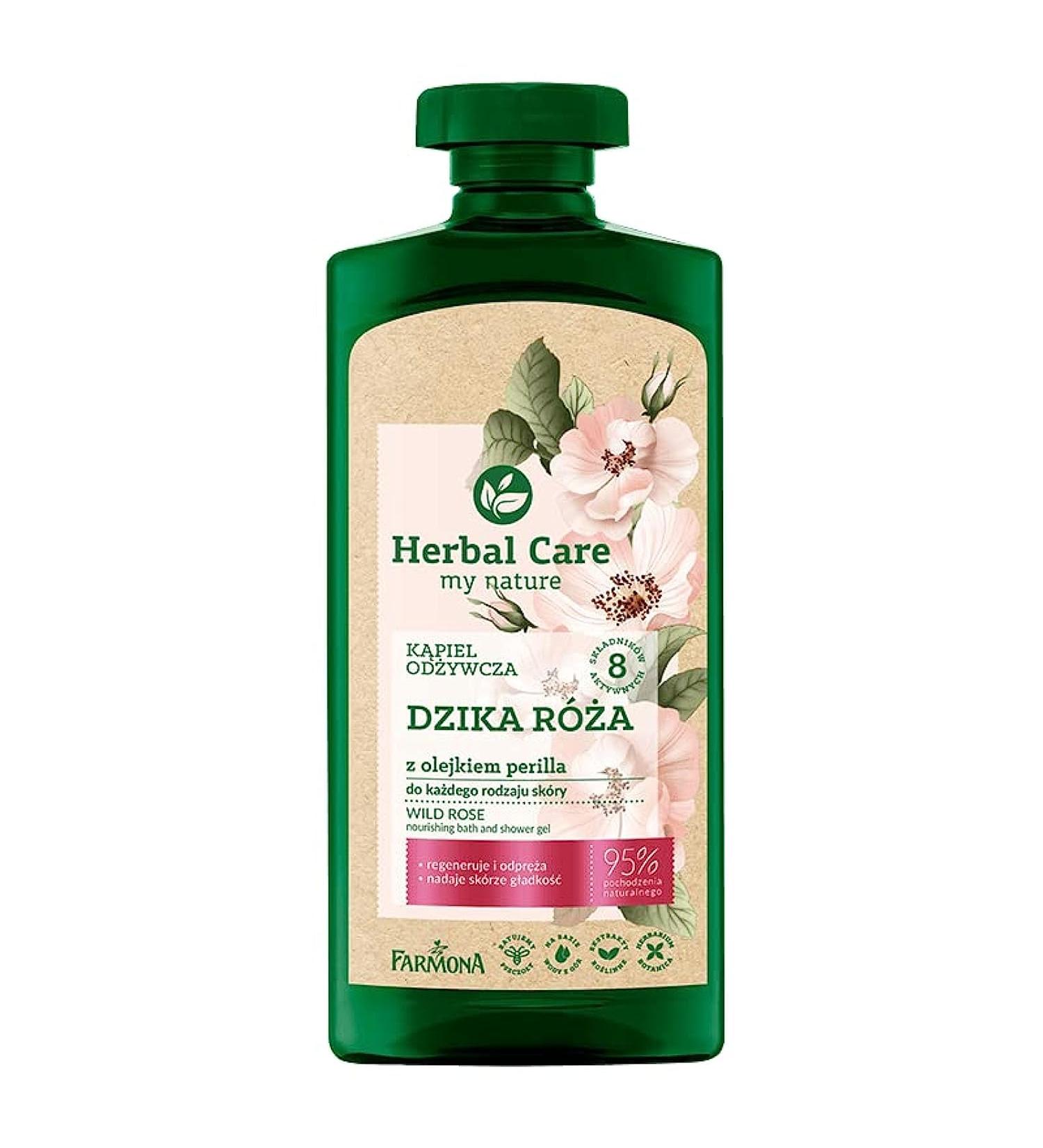 Herbal Care Nourishing Bath BIKE ROSE with Perilla Oil 500ml