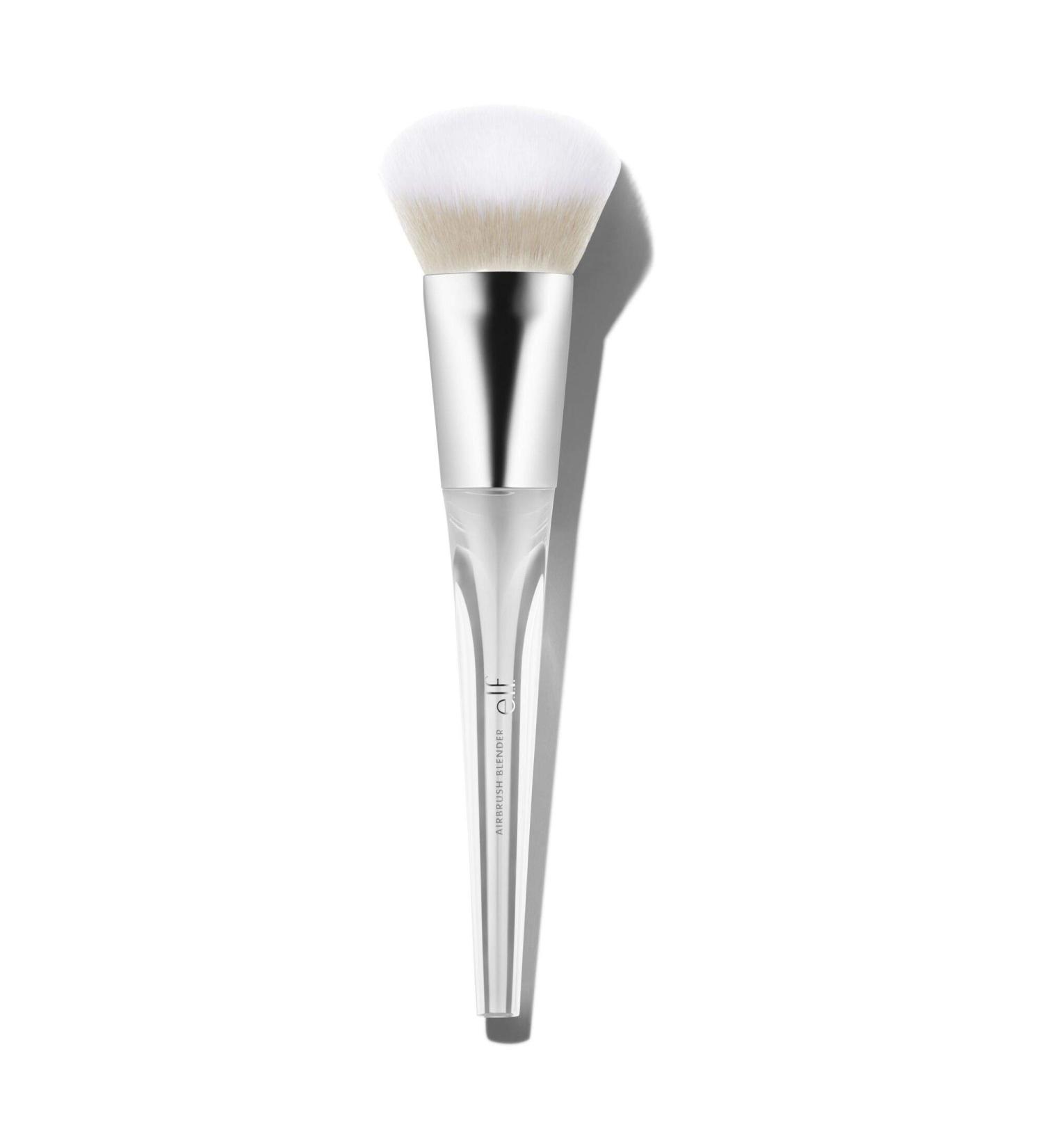 e.l.f. Precision Airbrush Blender Brush - Synthetic | Professional Makeup Tool - Buy Online on SooperMarket.com