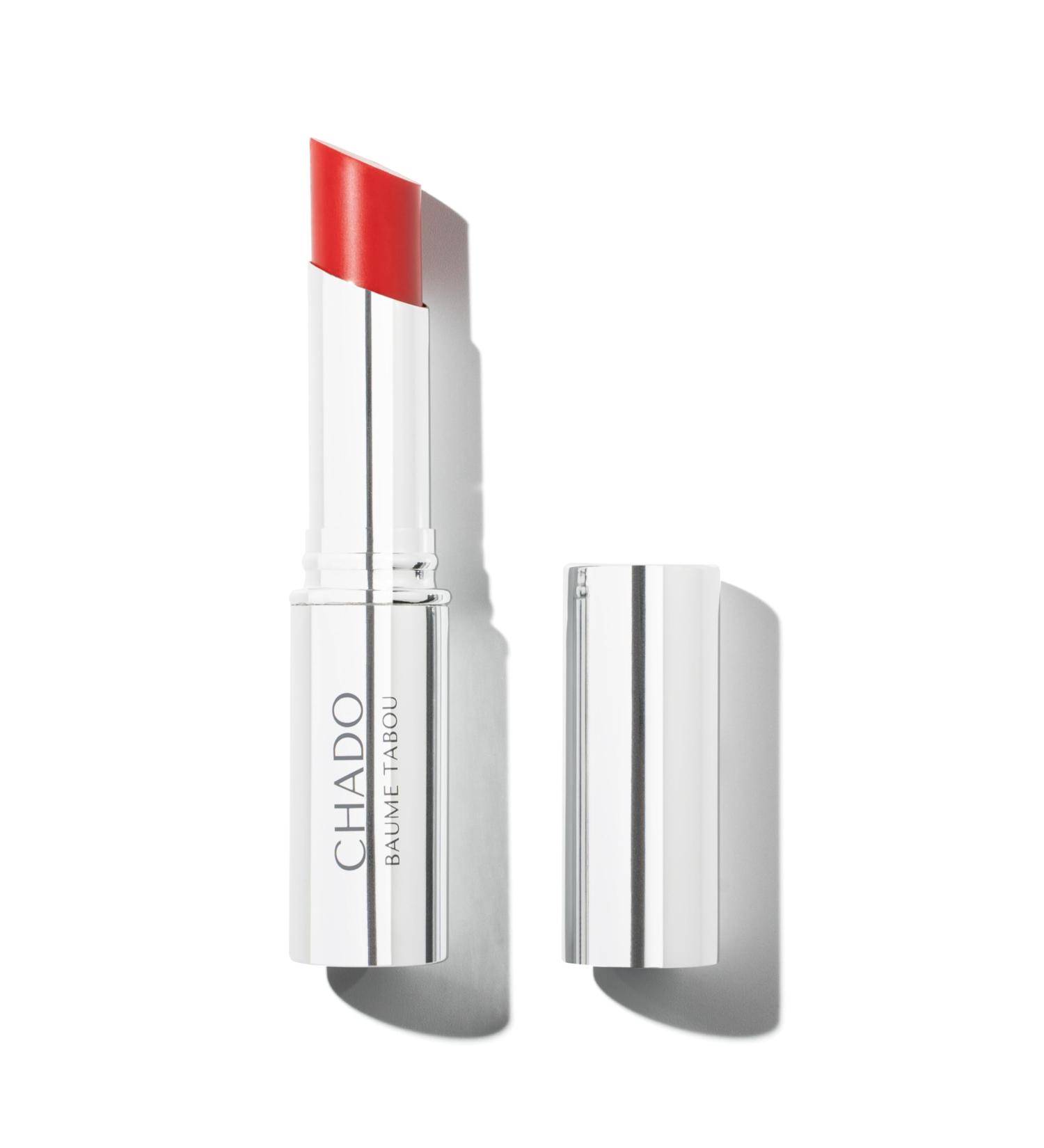 CHADO Cosmetics Baume Tabou Tinted Lip Balm - Red | Hydrating & Long-lasting | International Shipping - Buy Online on SooperMarket.com