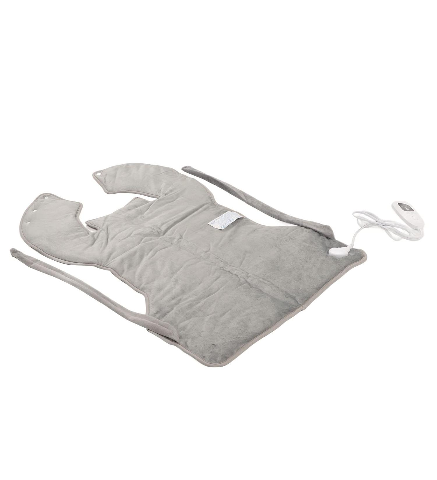 Buy Heating Pillows for Neck & Shoulders - Soft Plush 6-Gear Adjustable Heated Wrap - 37x22 inches - Perfect for Pain Relief! - Buy Online on SooperMarket.com