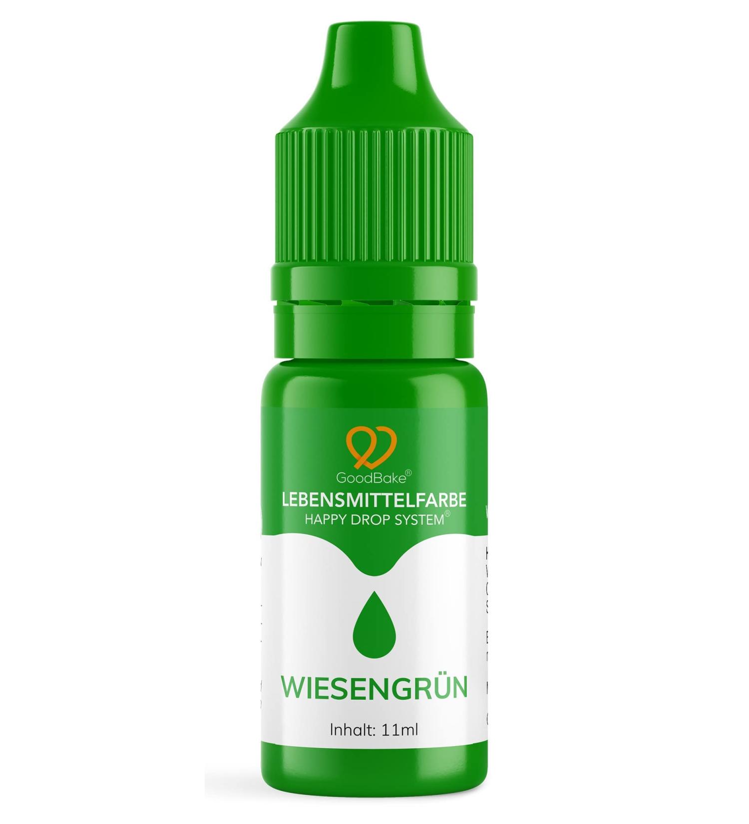 Goodbake Green Food Coloring (11ml) | Intensive & Highly Concentrated | Vegan Cake & Fondant Colorant - Buy Online on SooperMarket.com