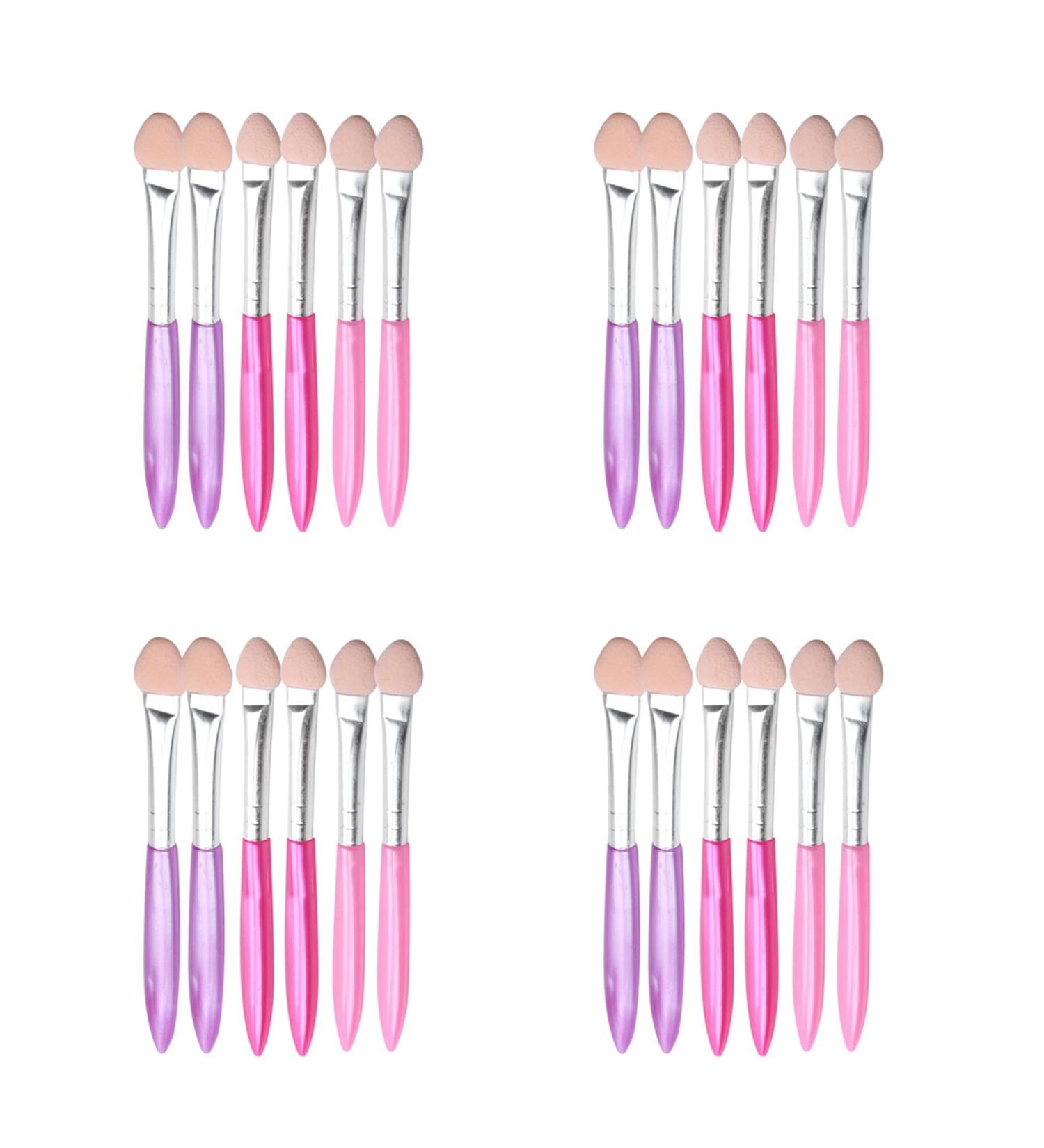 BLASHRD 24 Pieces One End Foam Tip Applicators Eyeshadow Brush - Buy Online on SooperMarket.com