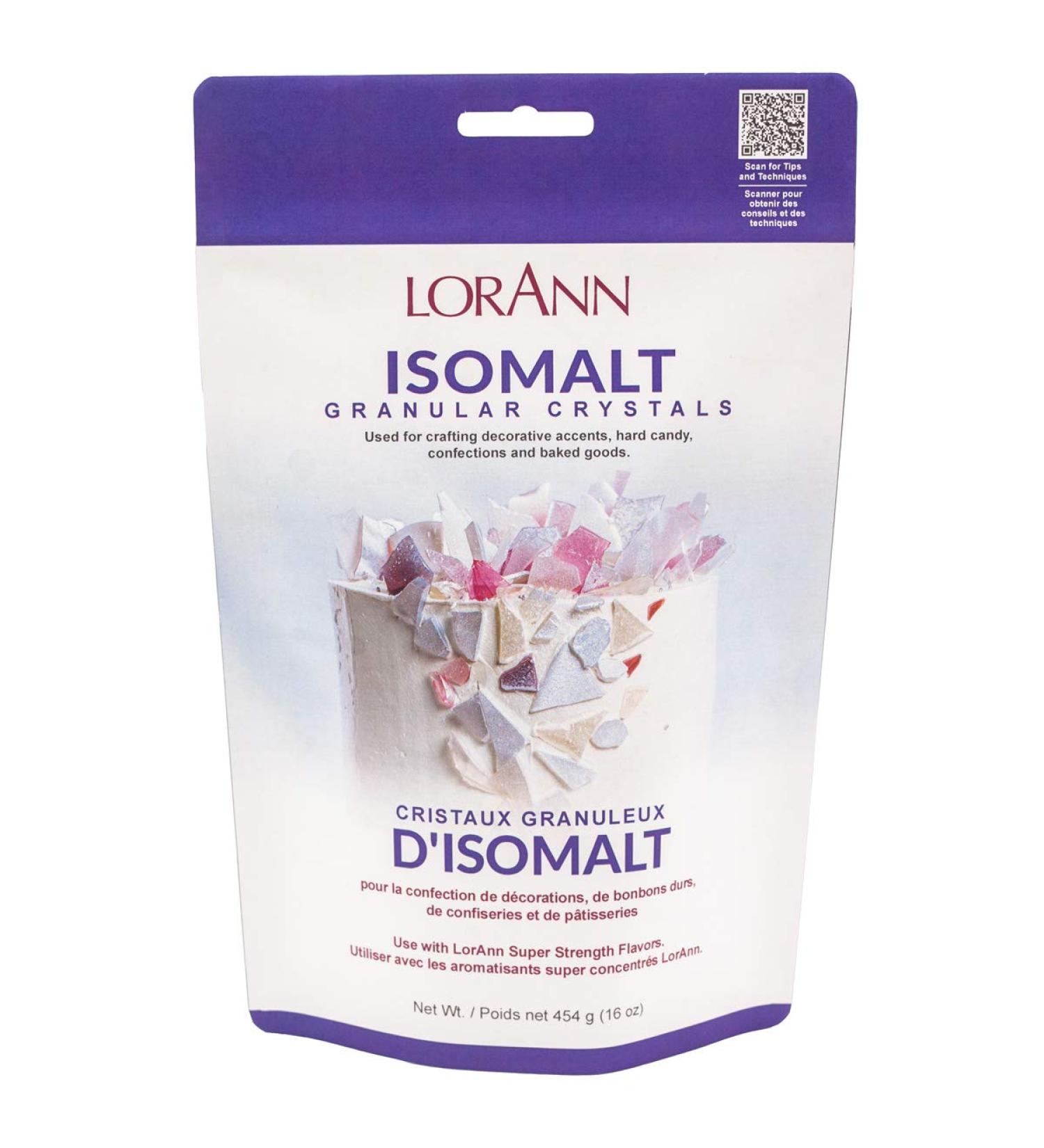 LorAnn Isomalt Granular - 1 lb | Premium Sugar Substitute for Baking and Candy Making - Buy Online on SooperMarket.com