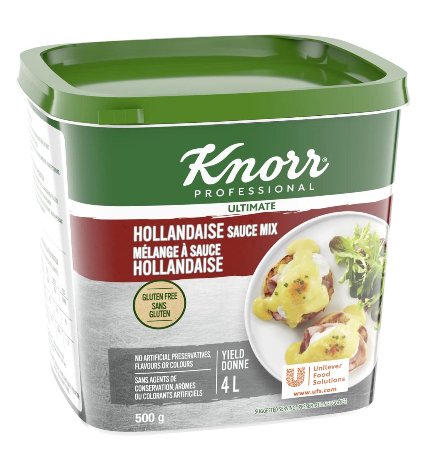 Knorr Professional Hollandaise Sauce Mix Gluten Free 500 grams - Buy Online on SooperMarket.com