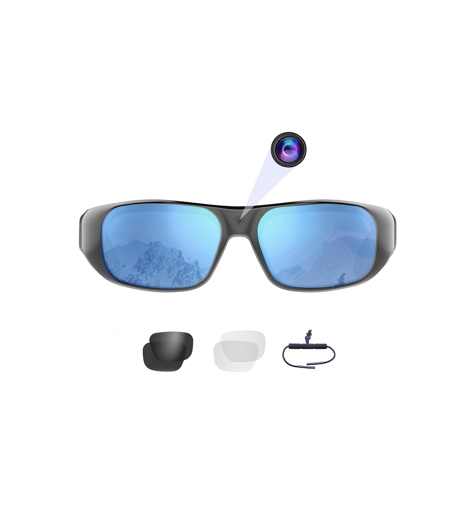 OhO Camera Glasses 1080P Smart with 64GB Memory UV400 Sunglasses - Outdoor Sport Unisex - Buy Online on SooperMarket.com