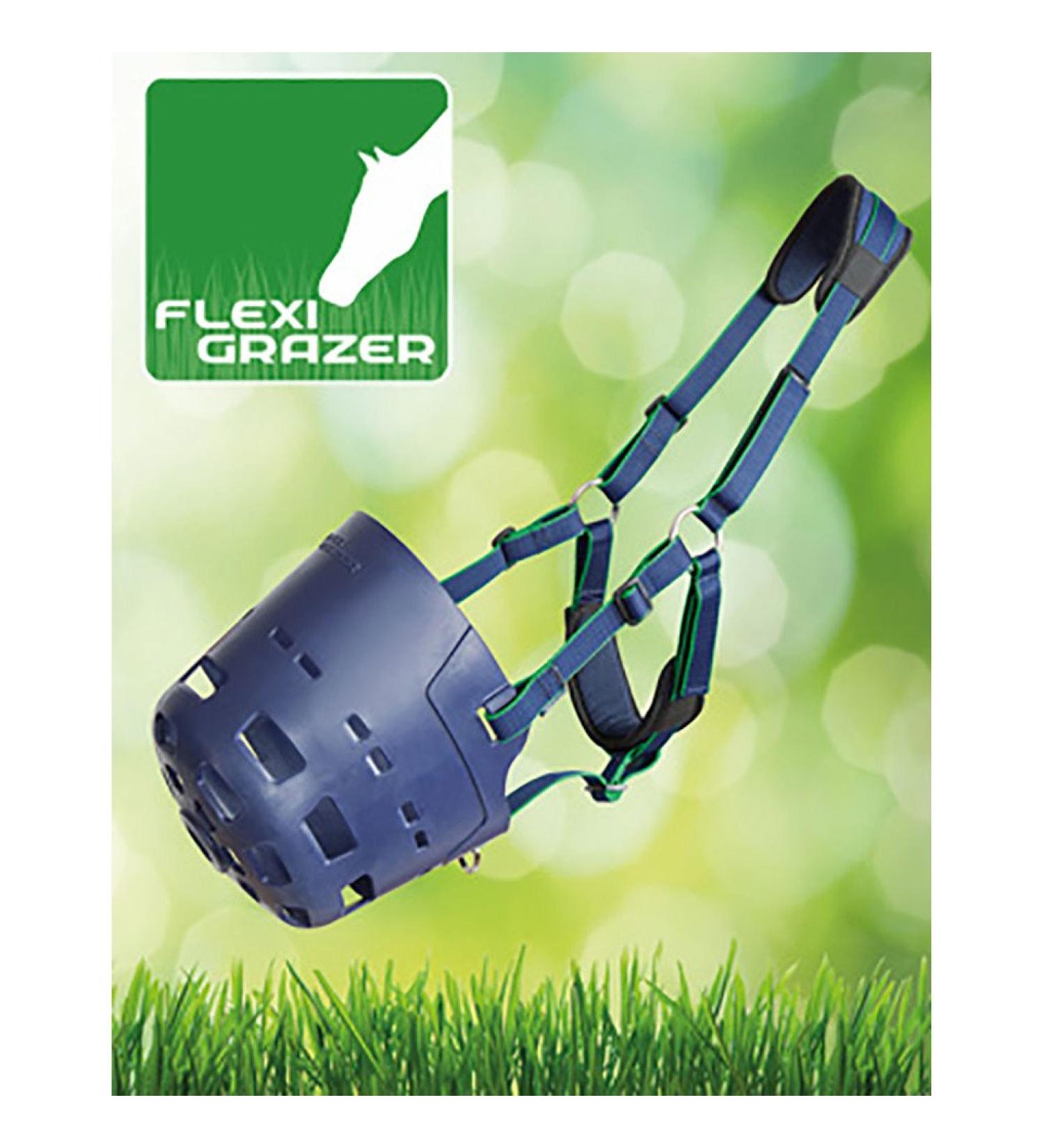 Shires Flexi Grazer Grazing Muzzle: Pony