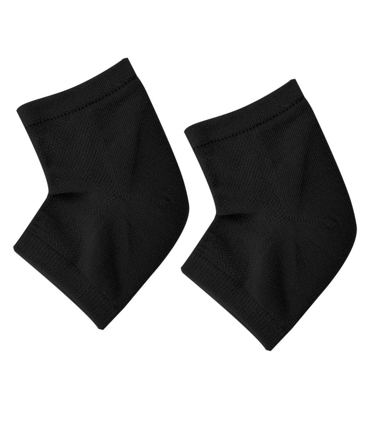 Gel Heel Socks - Moisturizing Silicone Foot Care for Pain Relief - Universal Black Heel Socks - Buy Online on SooperMarket.com