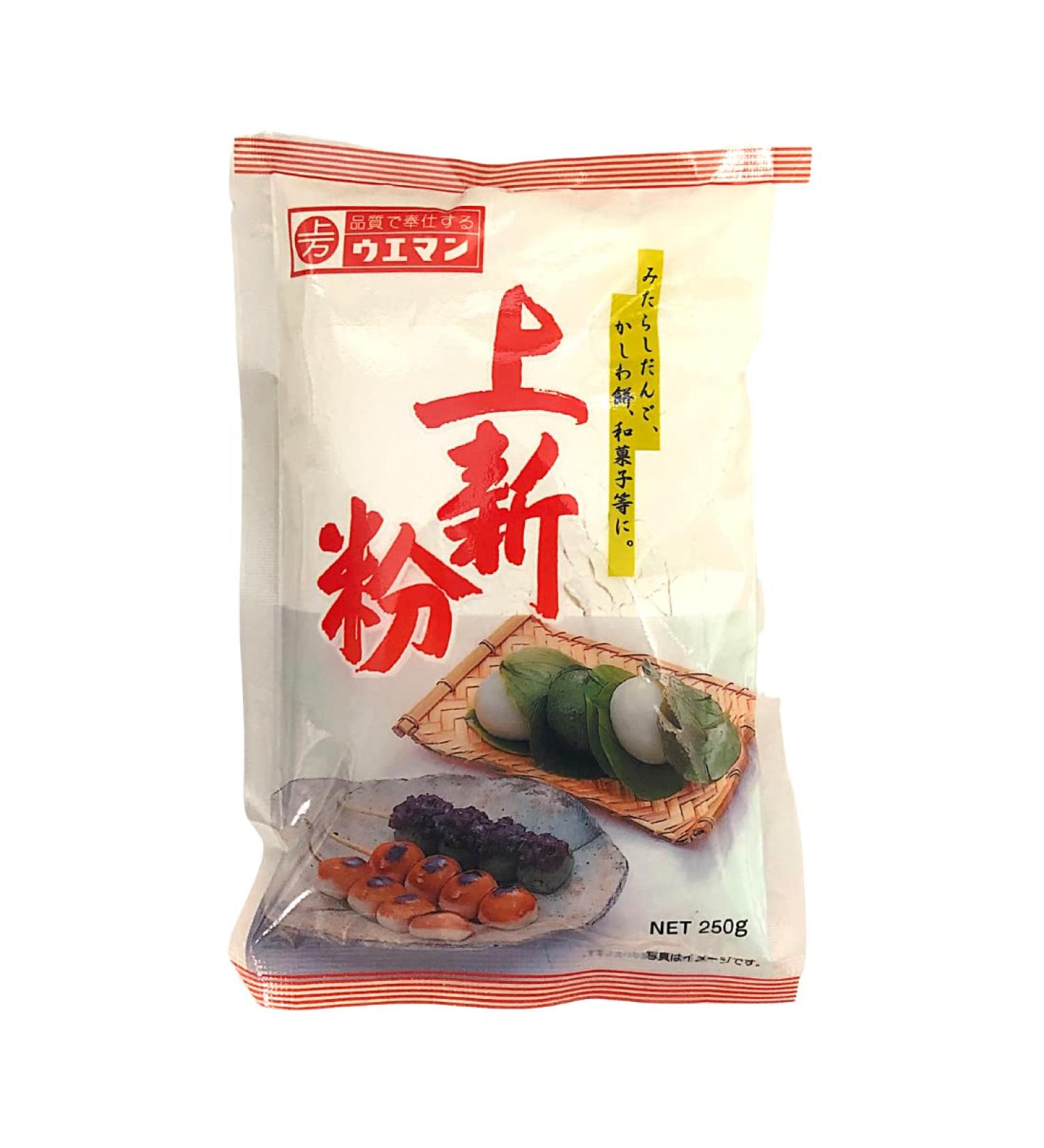 Joshinko Japanese Nonglutinous Rice Flour for Dango, Kashiwamochi, Chimaki - 8.8oz / 250g - Buy Online on SooperMarket.com