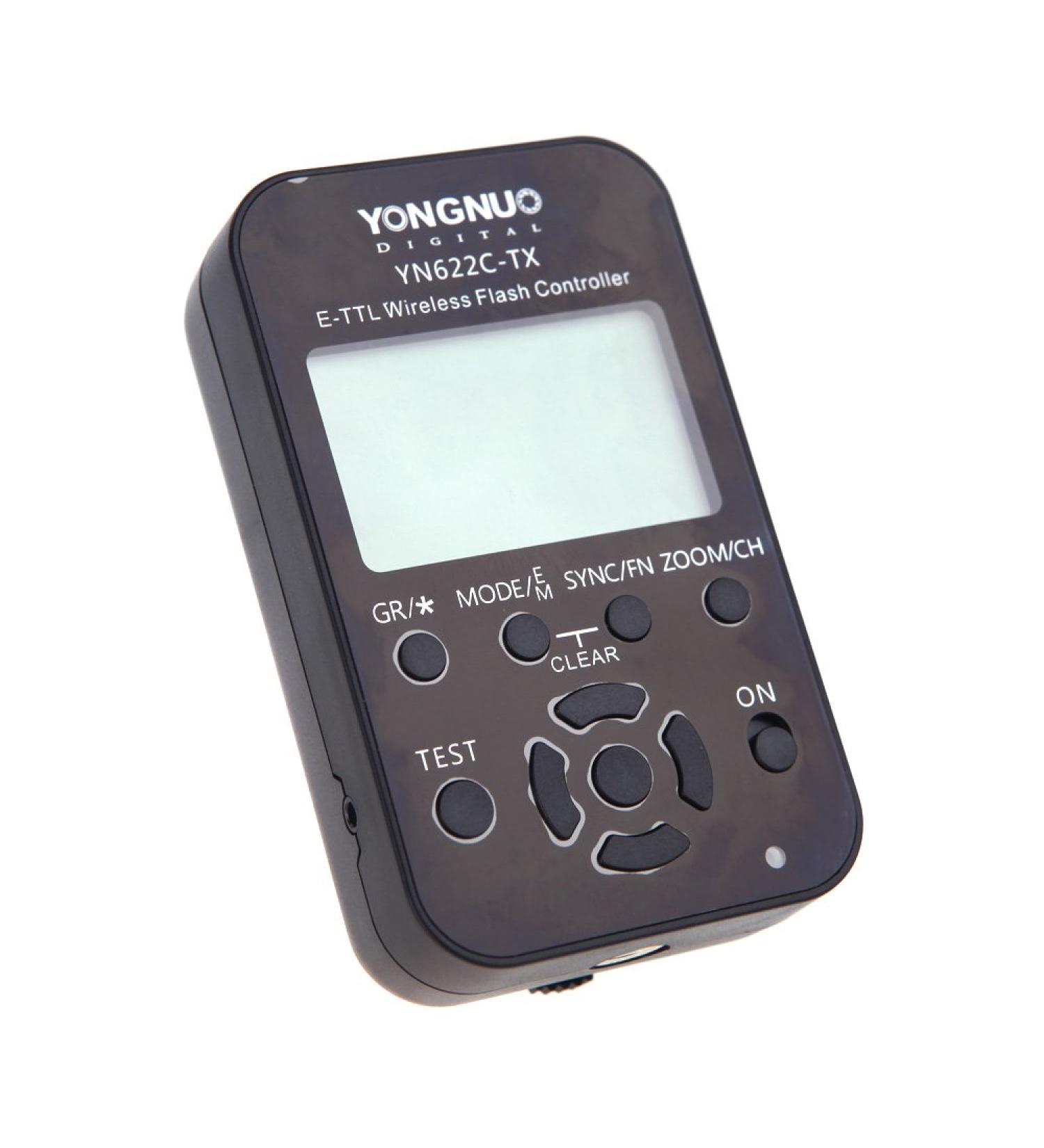 YONGNUO YN-622C-TX E-TTL Wireless Flash Controller for Canon - Ultimate control for Canon photographers - Buy Online on SooperMarket.com