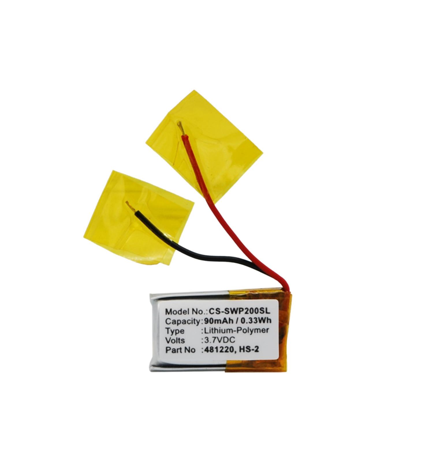 Replacement Battery for WEP-200 WEP-210 WE-P301 - LIS1611HNPC AHB601218 | International Shipping Available - Buy Online on SooperMarket.com