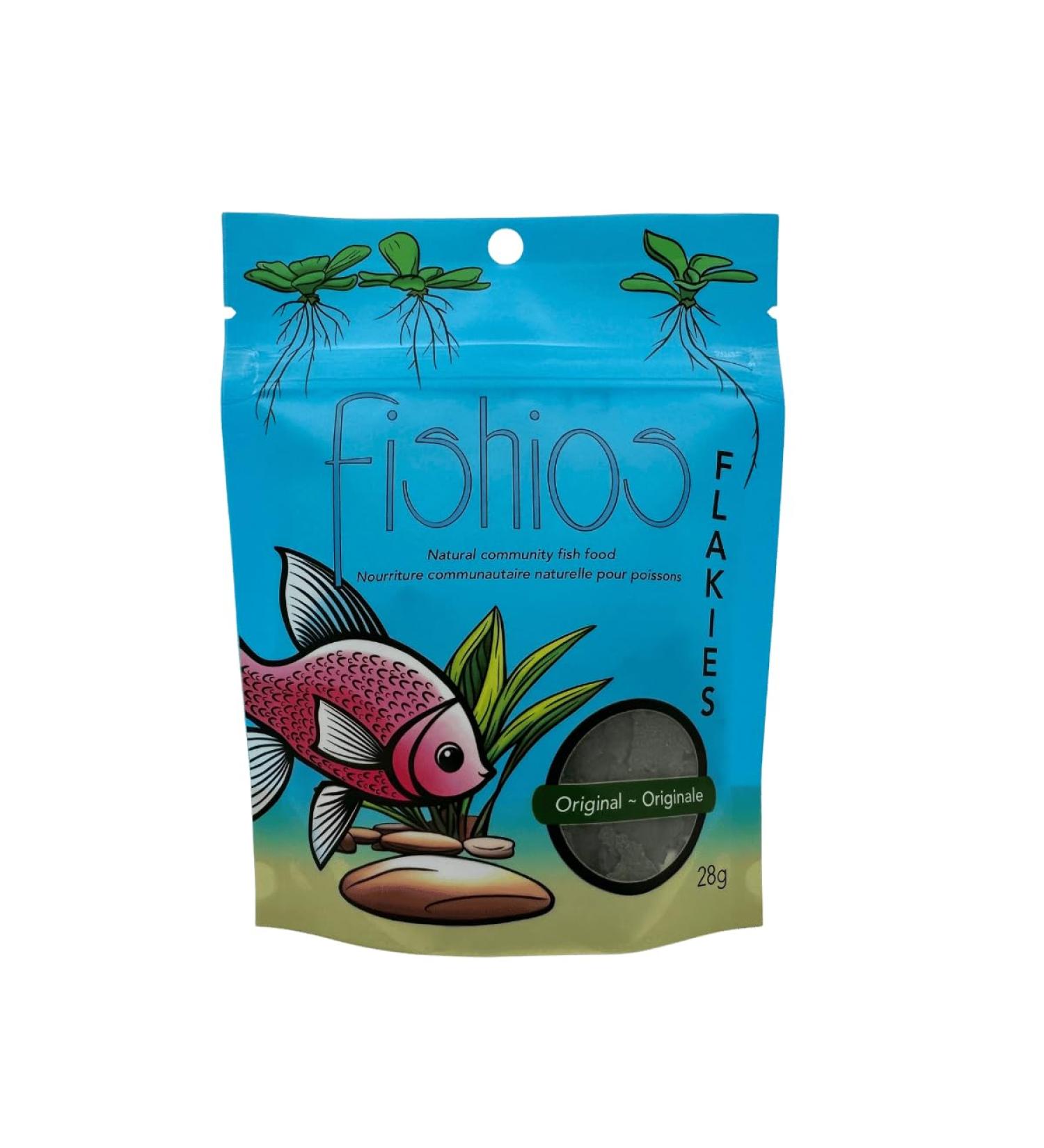 FISHIOS Flakies - Natural Community Fish Food with no preservatives. (28 Grams) 28 g (Pack of 1) - Buy Online on SooperMarket.com